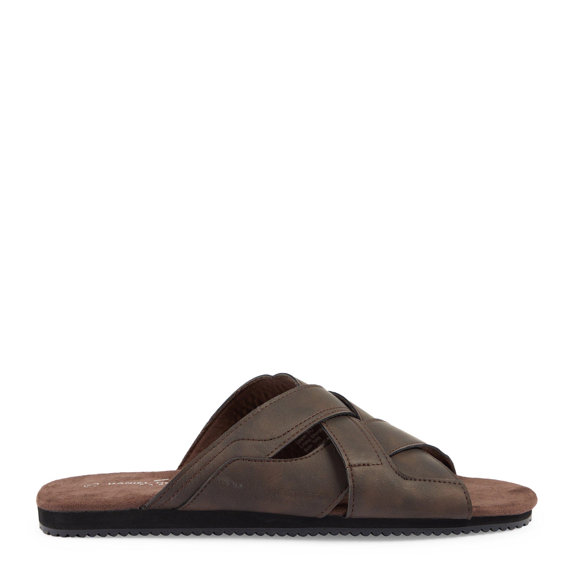 Brown Crossover Sandal (3072524) | Daniel Hechter