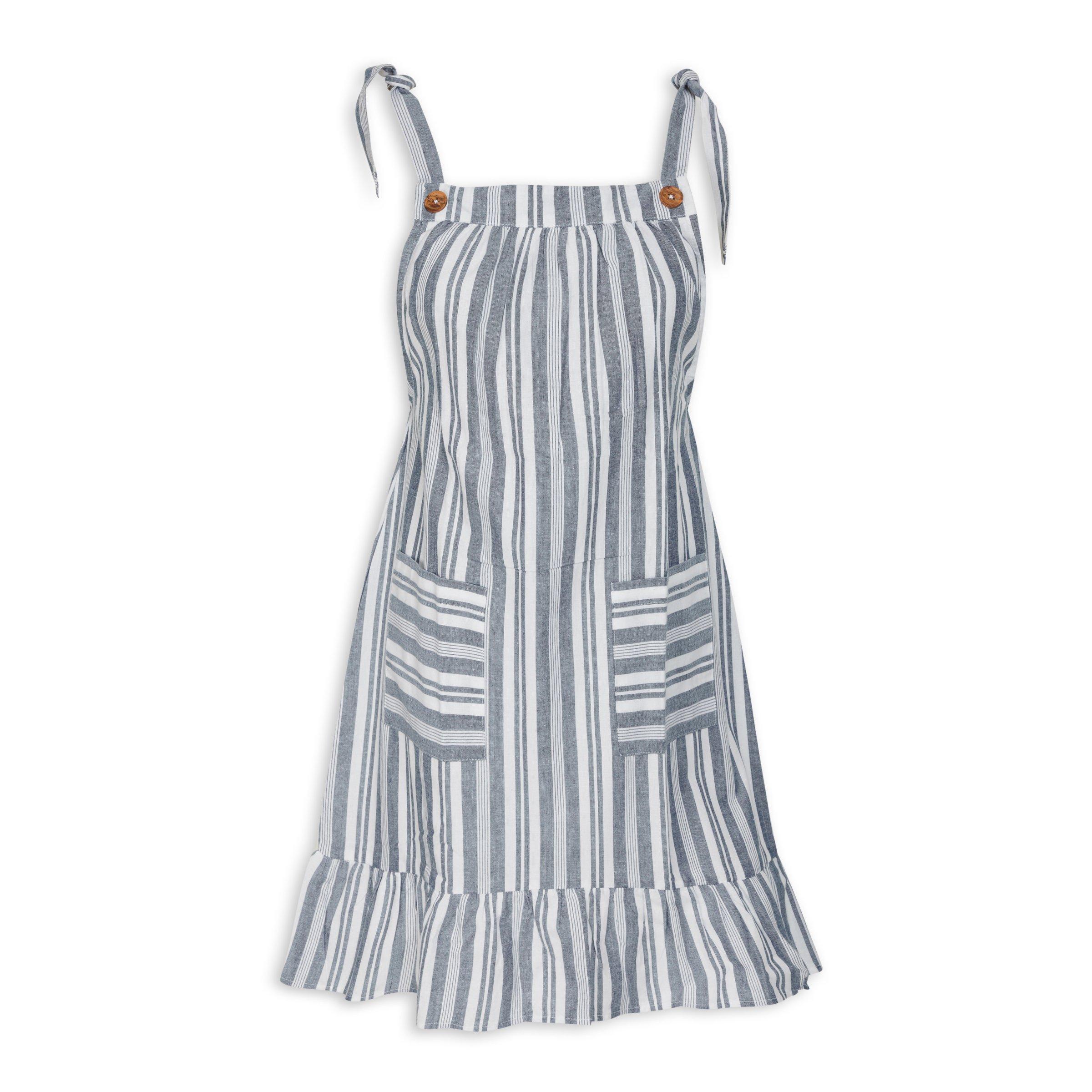 Stripe Pinafore Dress (3072576) | Inwear