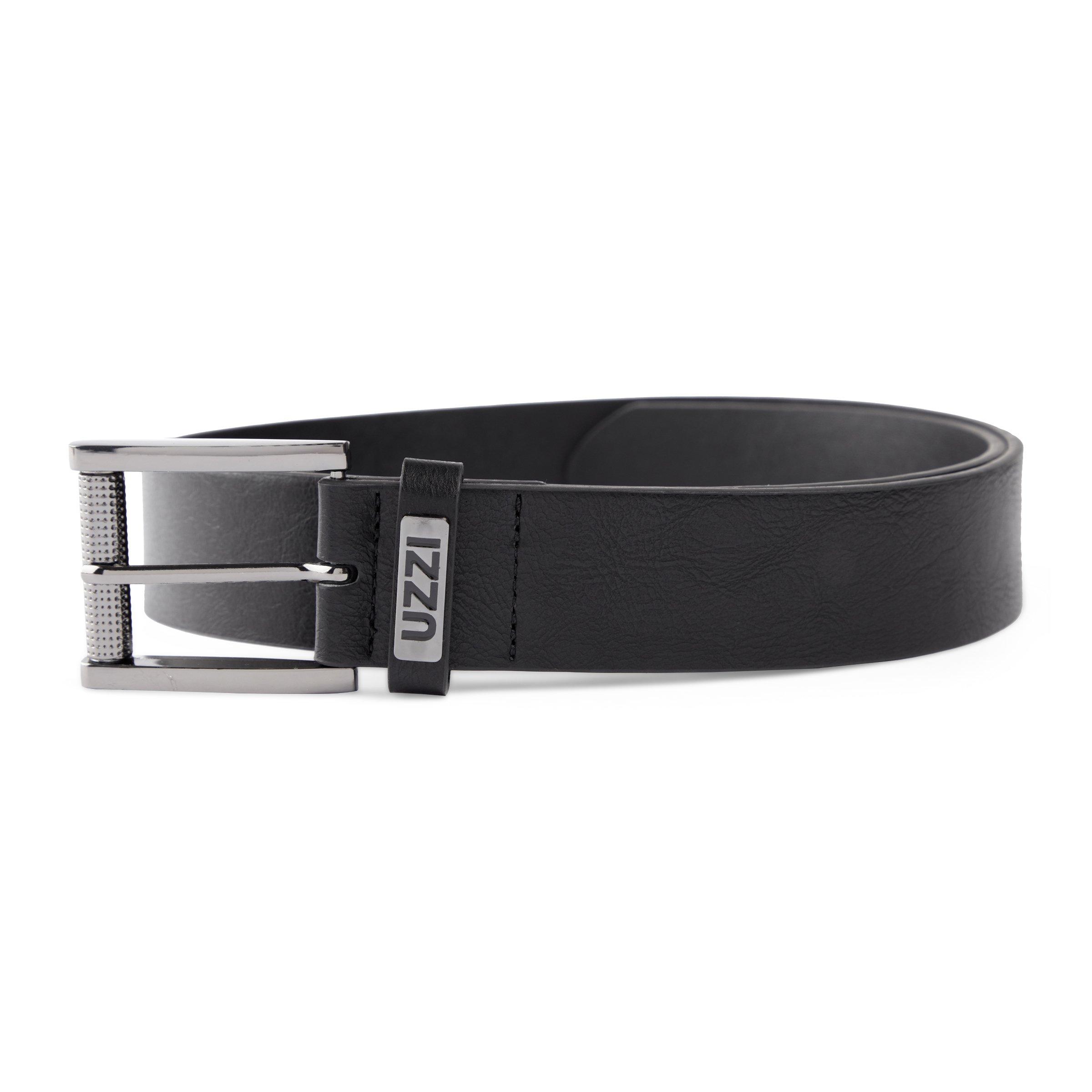 Black Casual Belt (3072817) | UZZI