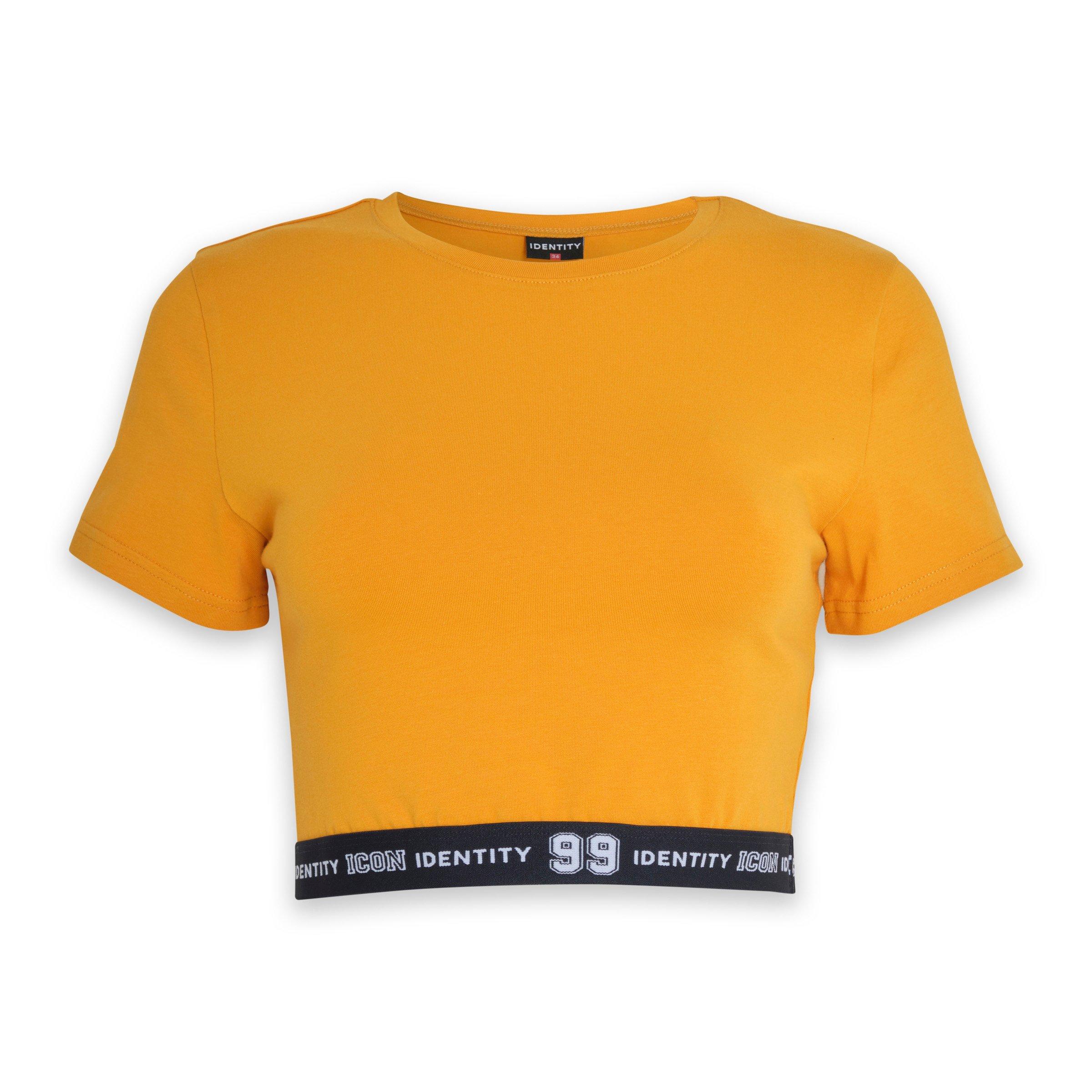 Mustard Crop Top 3073115 Identity