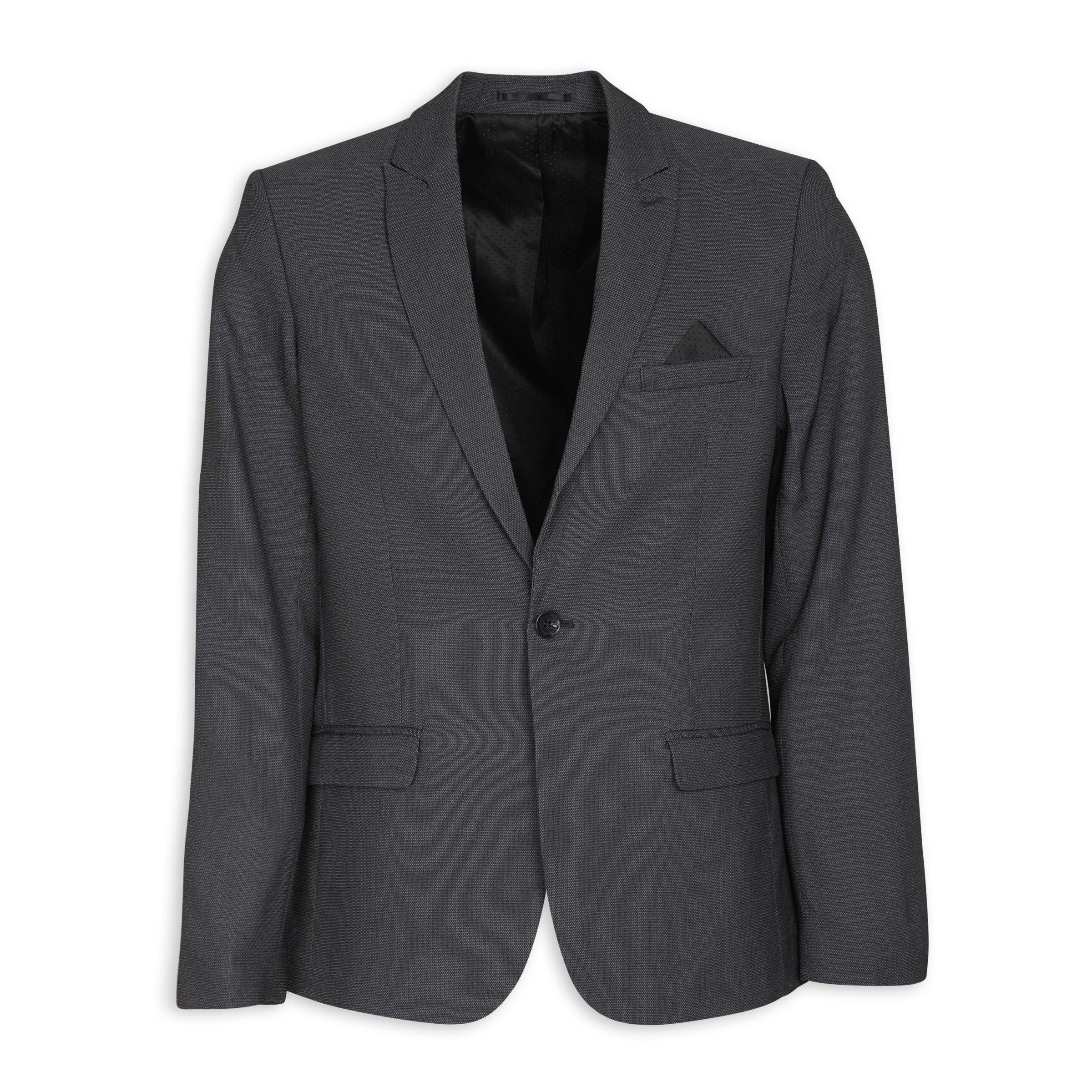 Charcoal Slim Fit Blazer (3073400) | Truworths Man