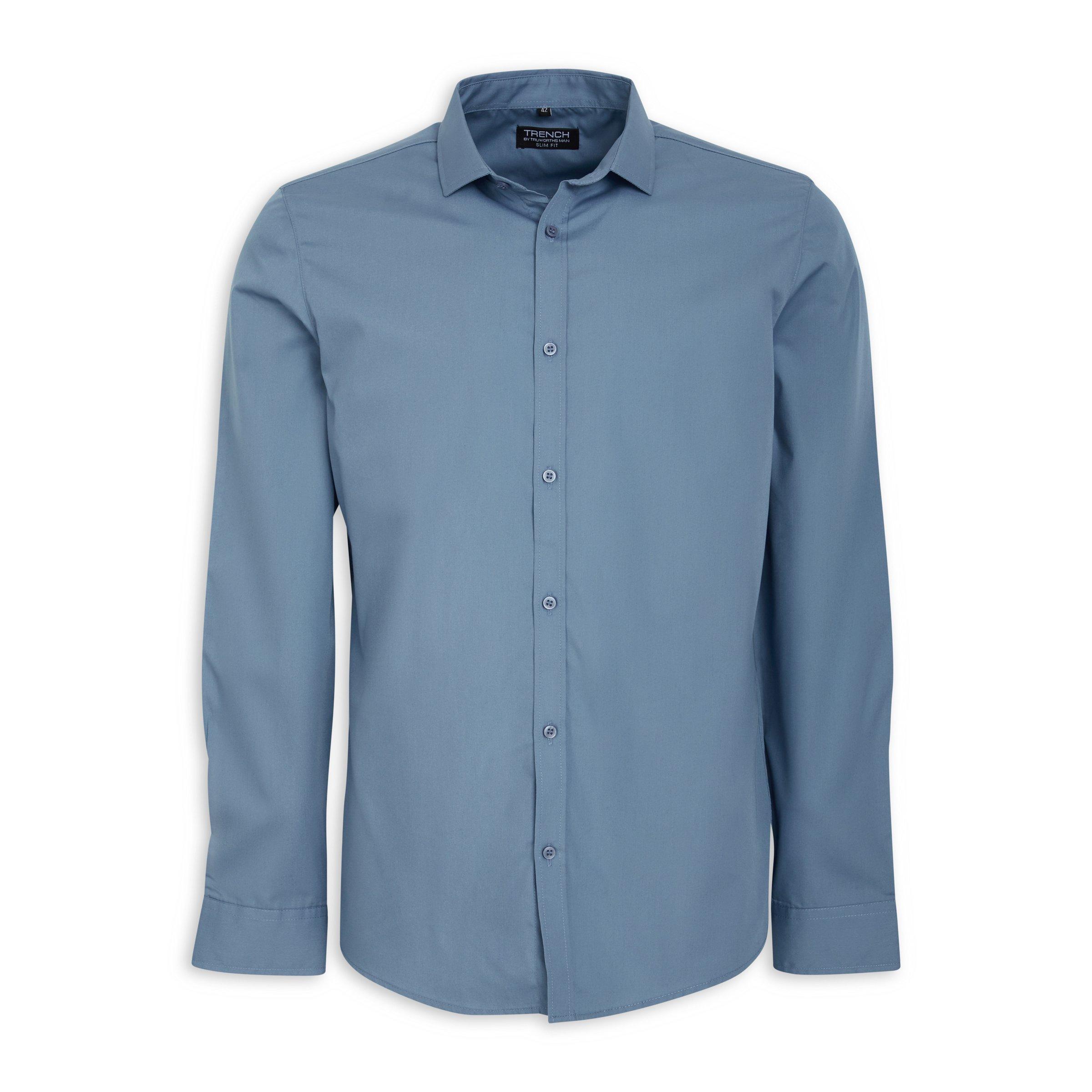 Blue Slim Fit Shirt (3073609) | Truworths Man