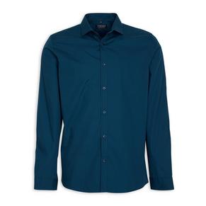 Blue Regular Fit Shirt