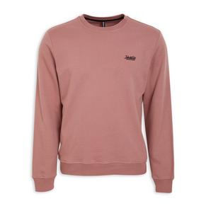 Rose Pink Fleece Sweatshirt