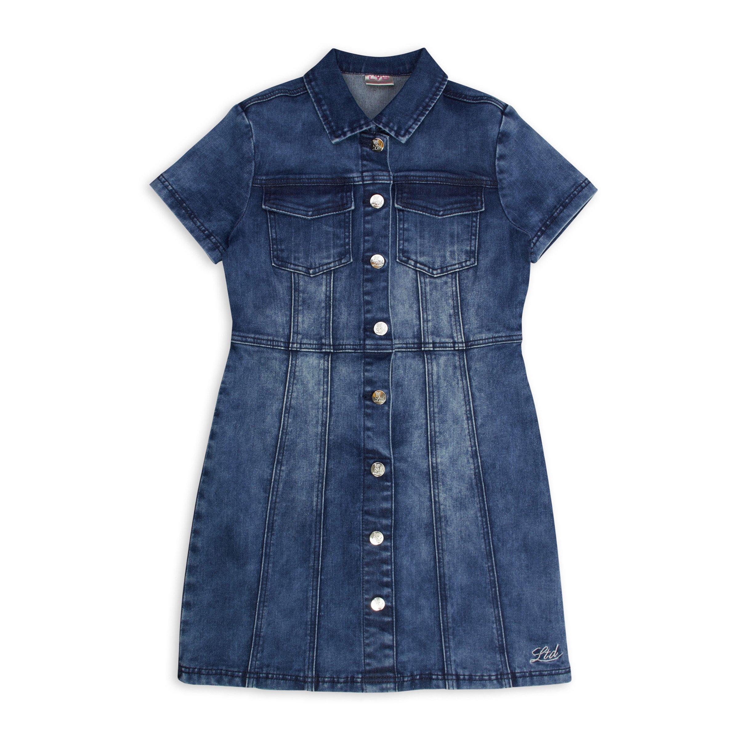 Girls Denim Shirt Dress (3076115) | LTD Kids