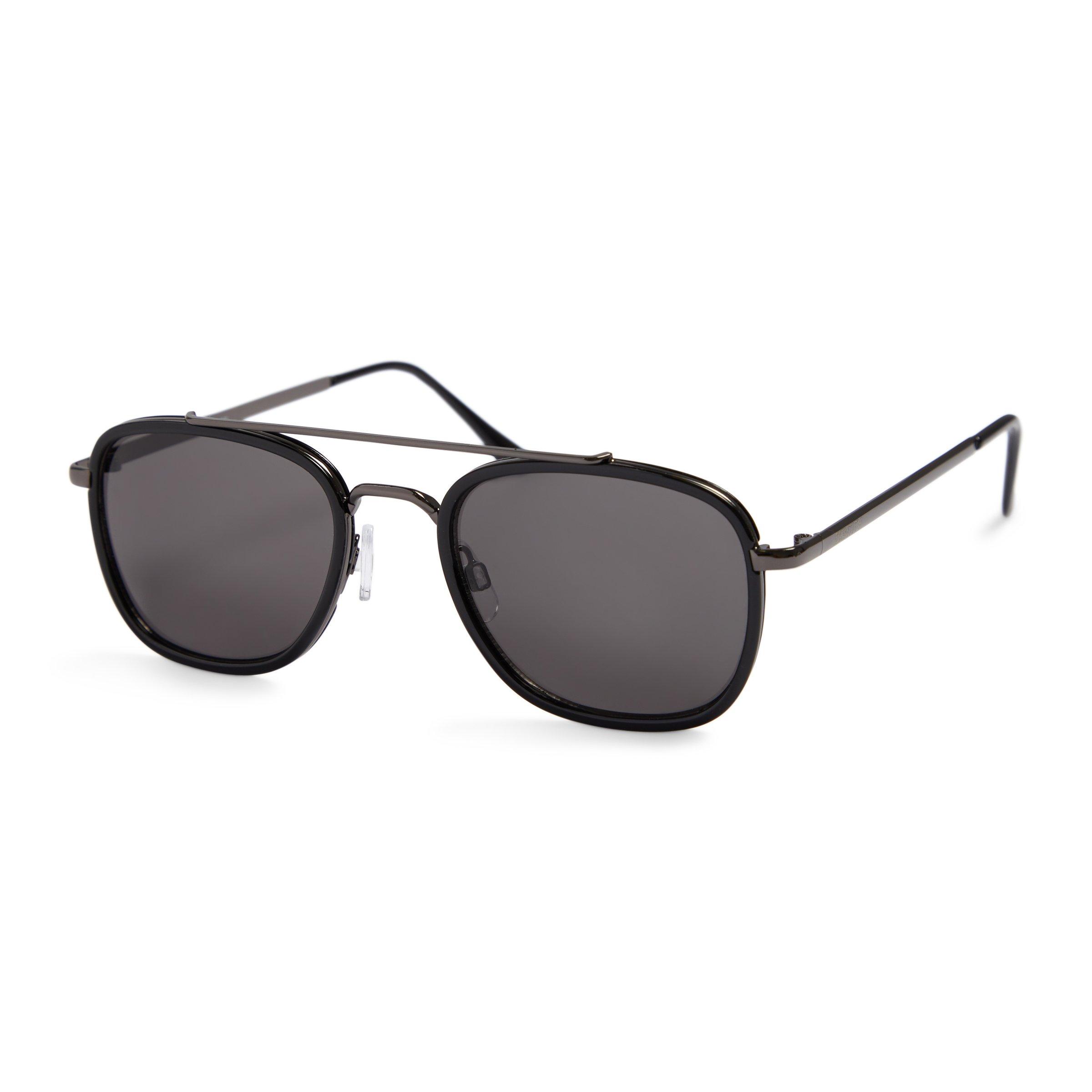 Black Stealth Aviator Sunglasses (3076330) | Identity