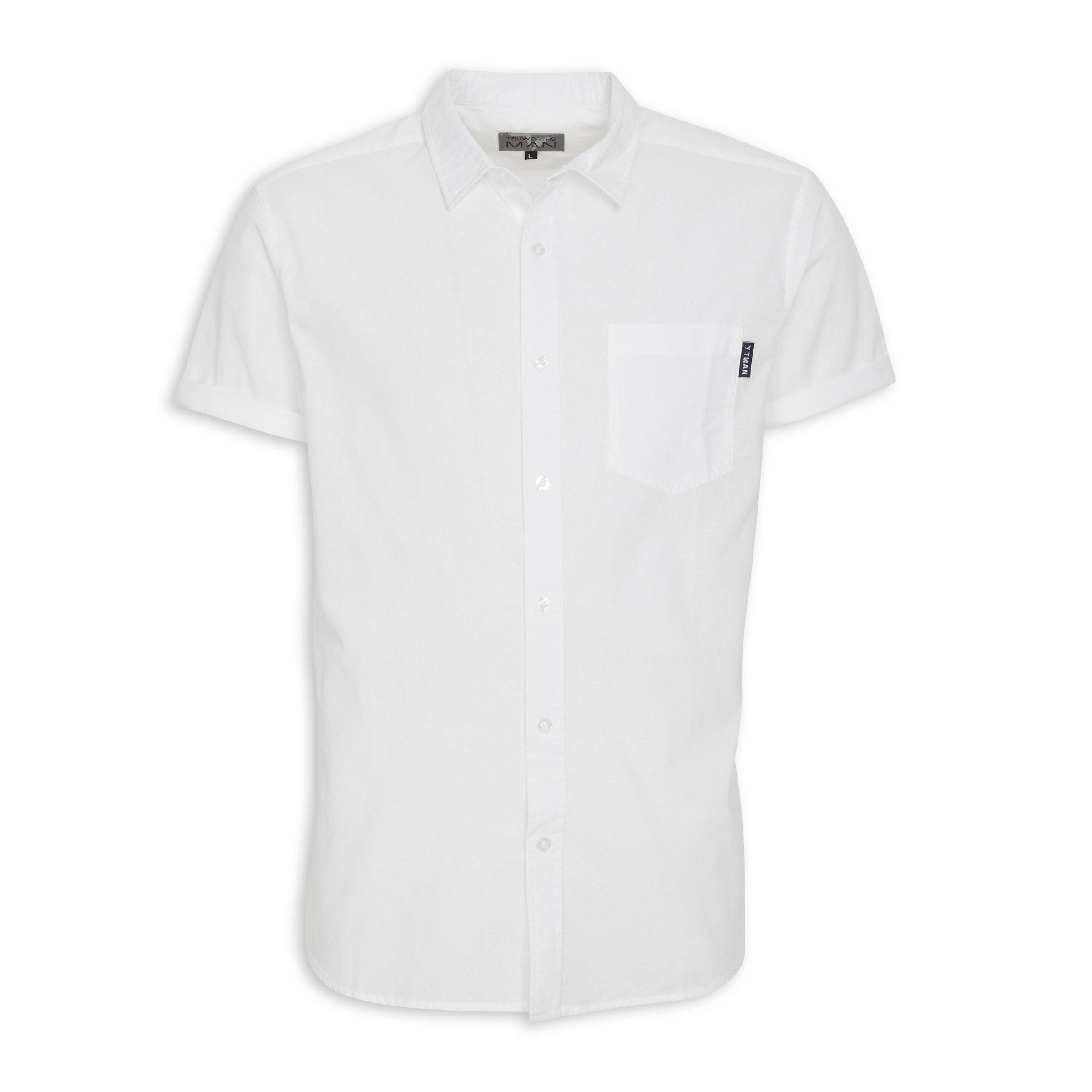 White Regular Shirt (3076503) | Truworths Man