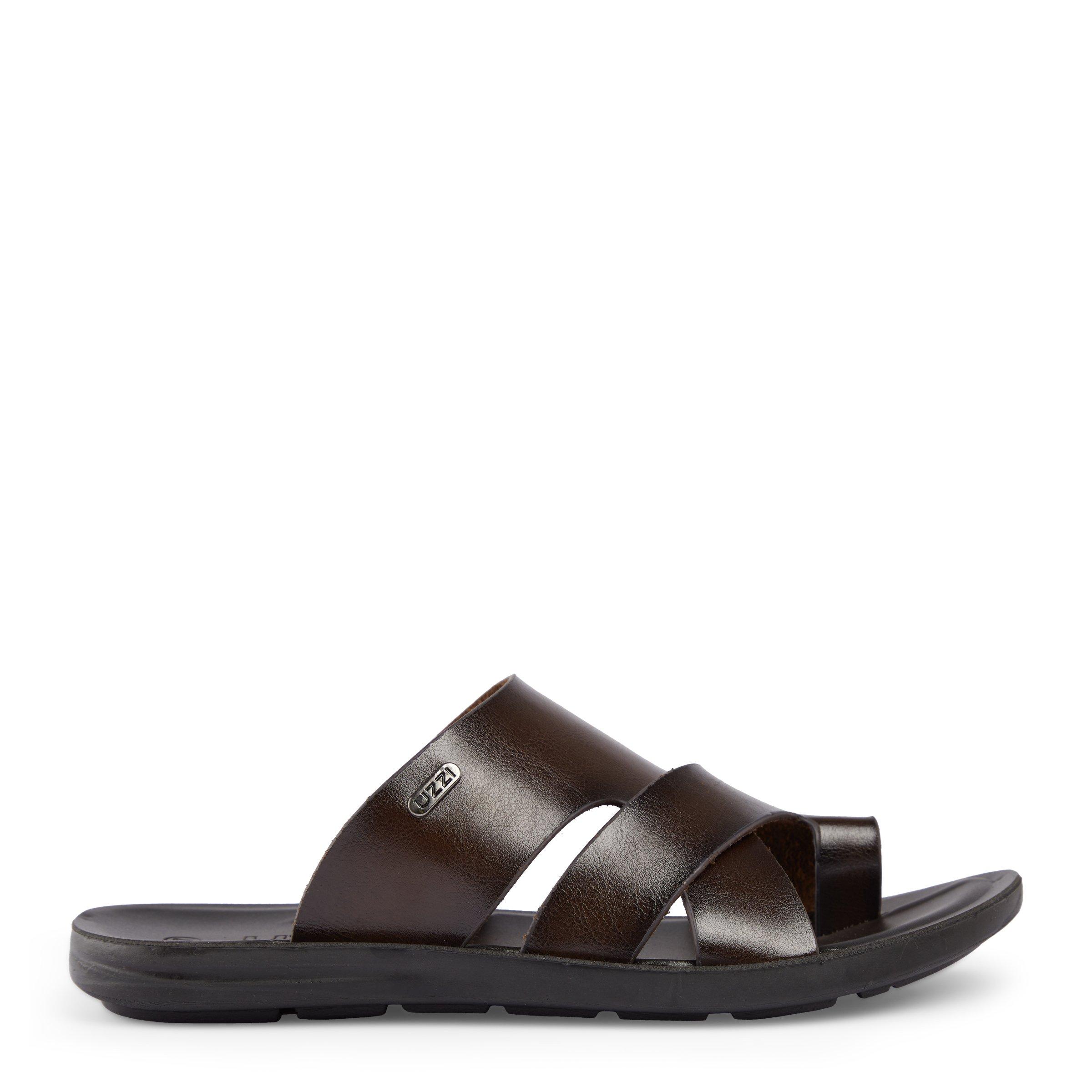 Brown Toe Post Sandal (3076889) | UZZI