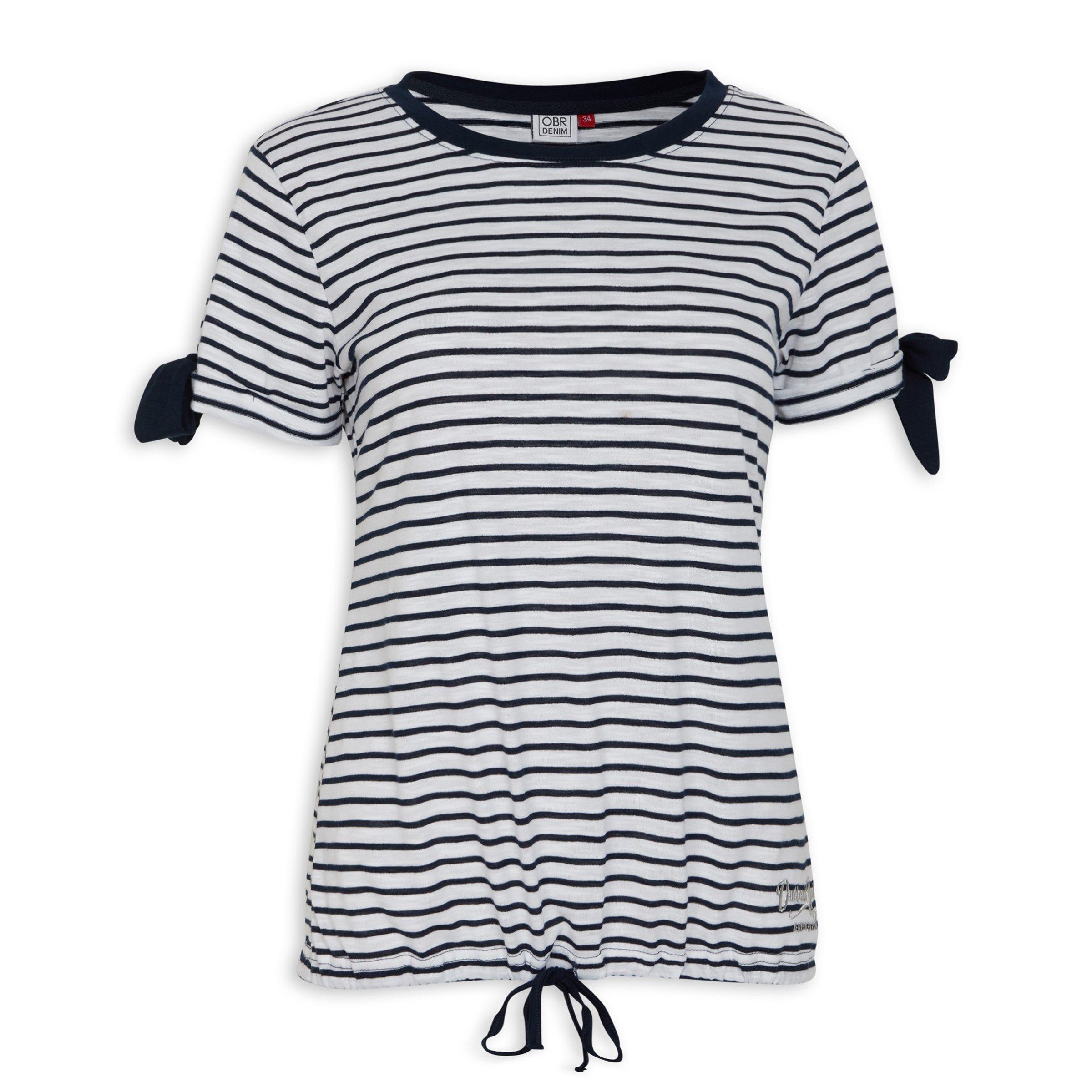 Navy Stripe Tee (3077334) | OUTBACK RED