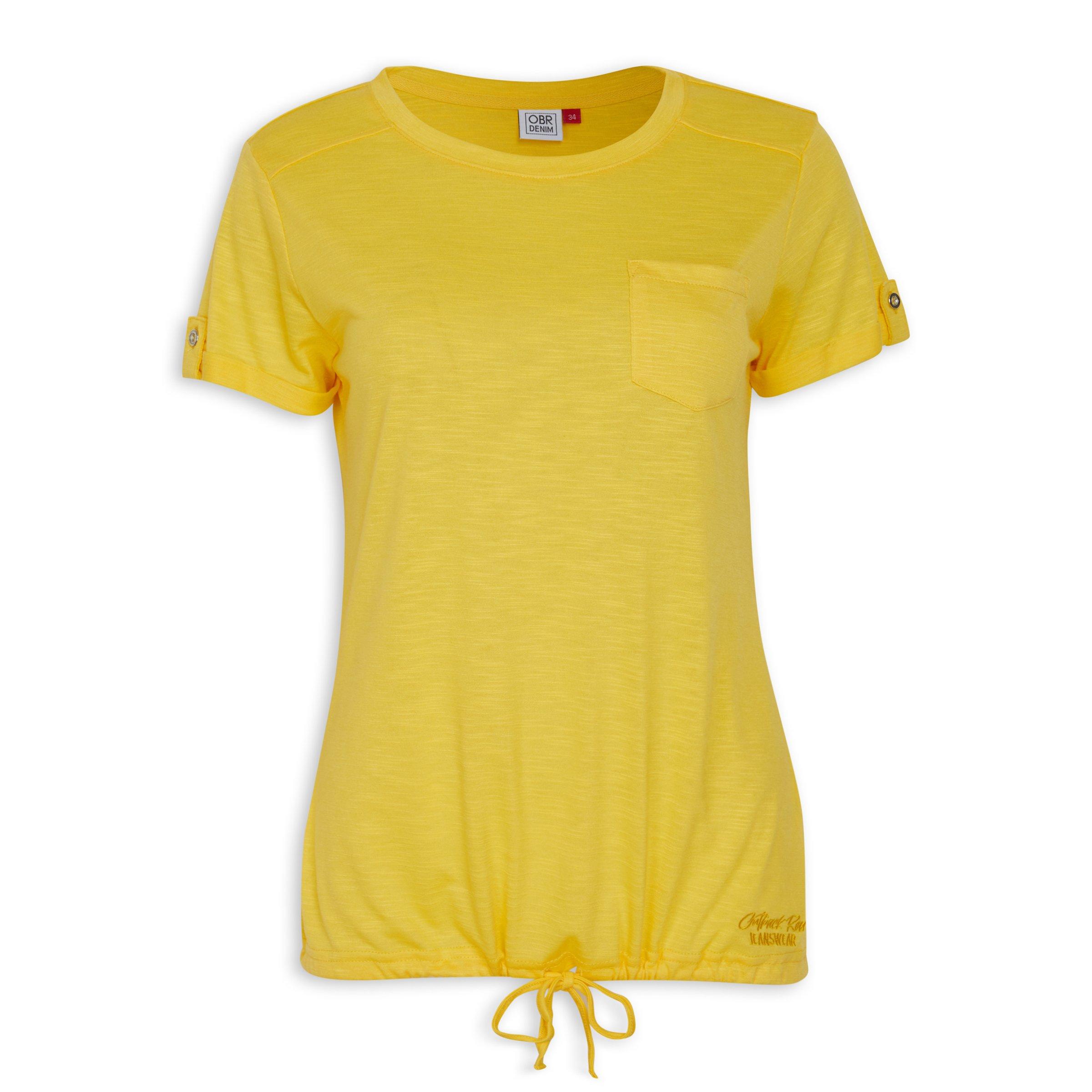 Yellow Drawstring Tee (3077403) | OUTBACK RED