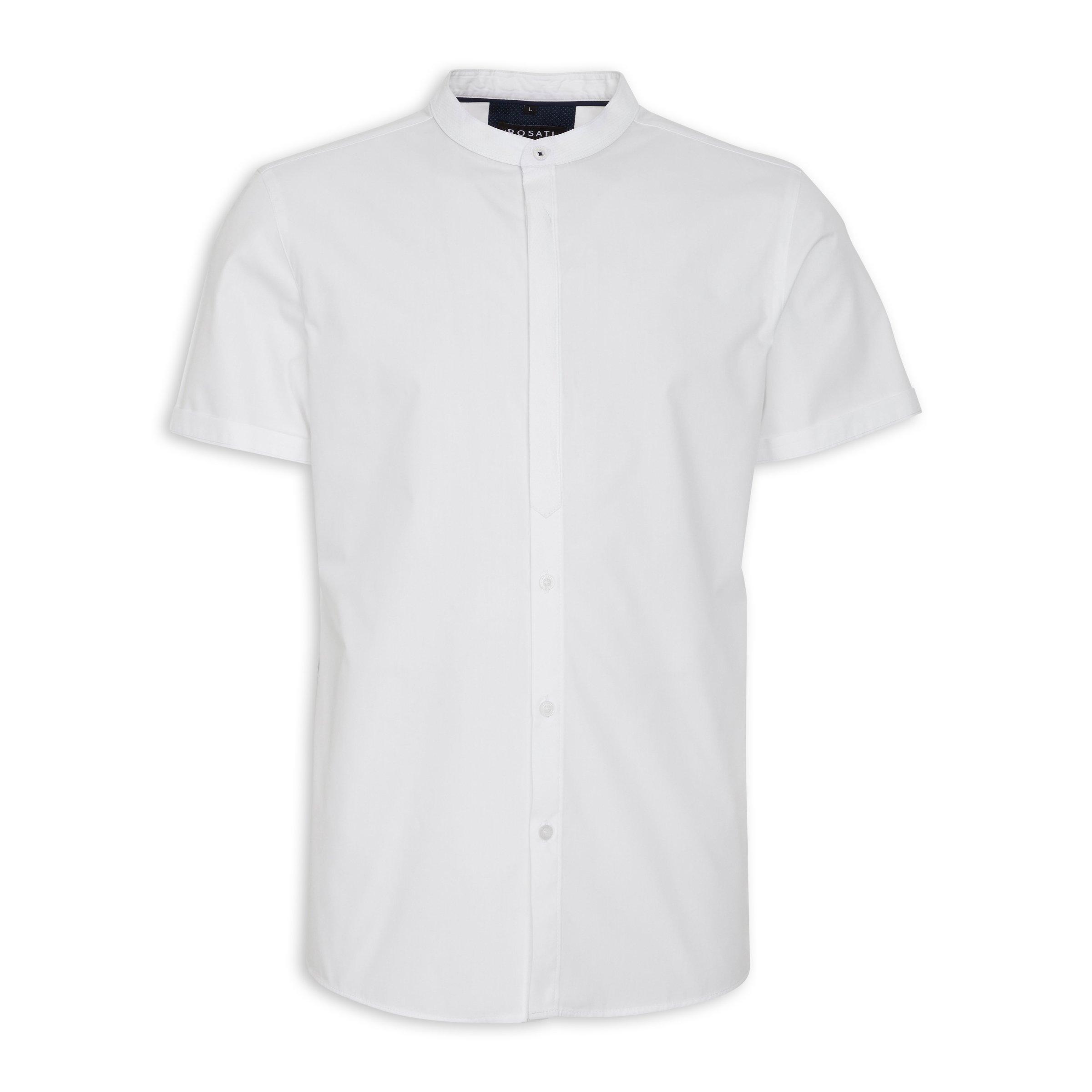 White Mandarin Shirt (3078495) | Rosati Uomo