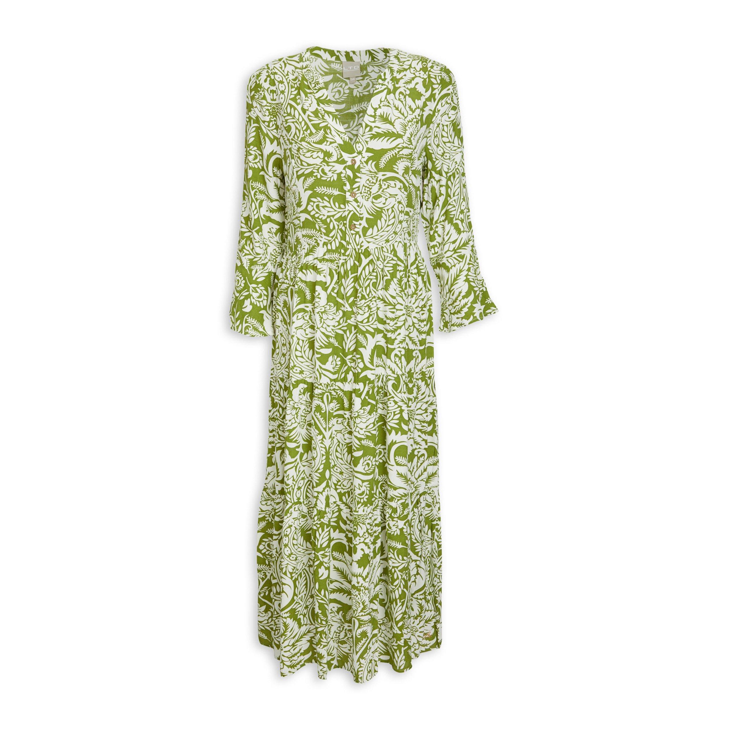 Monotone Print Maxi Length Dress (3079118) | LTD Woman