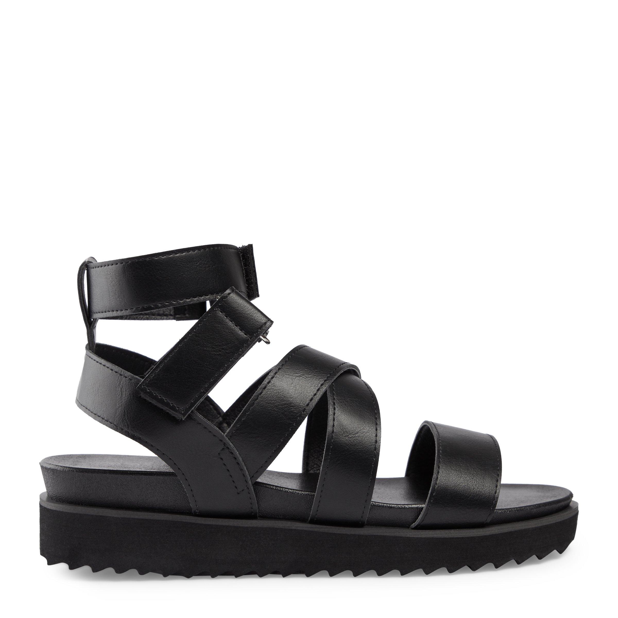 Black Flatform Sandal (3079398) | Truworths
