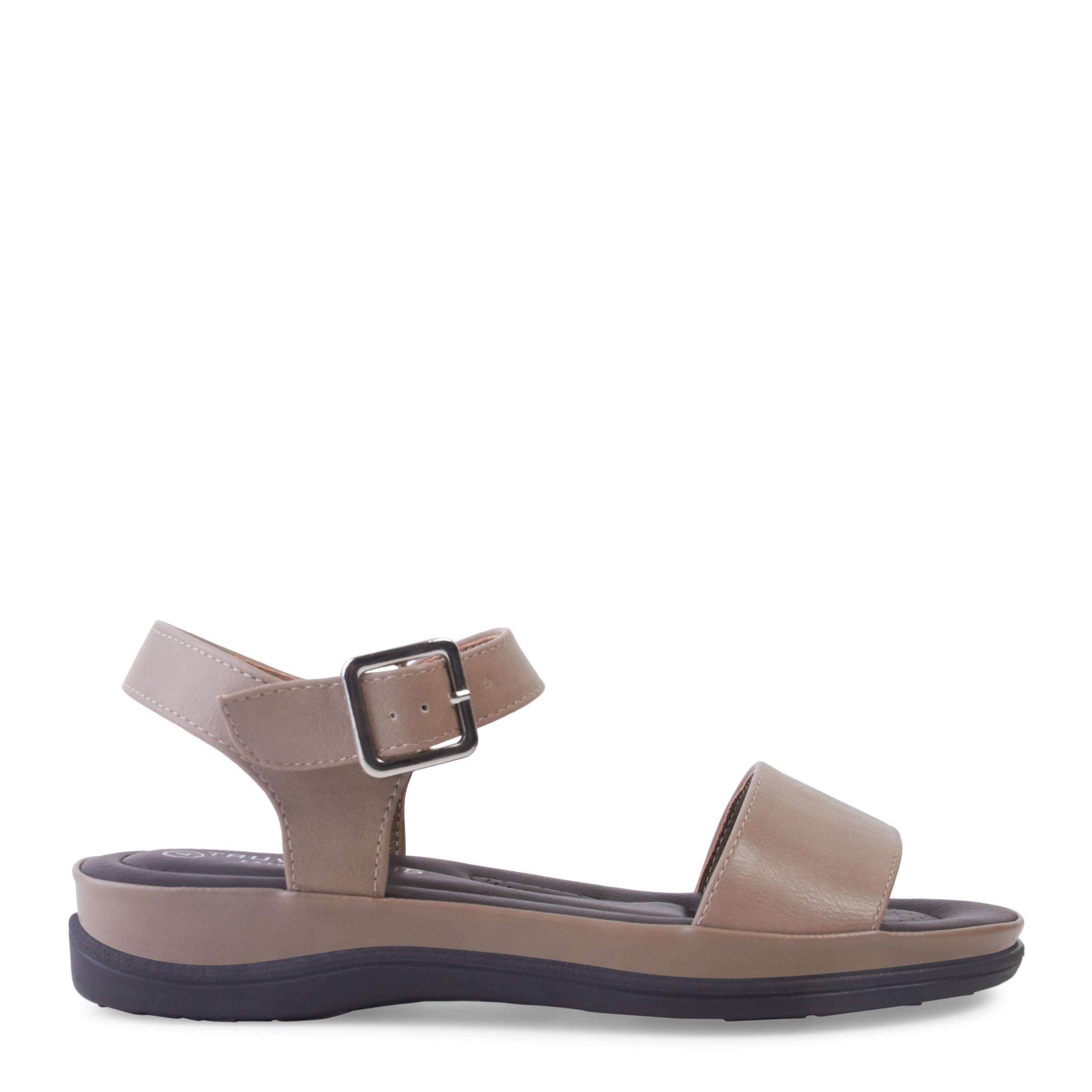 Taupe Ankle Strap Sandal (3081372) | Truworths
