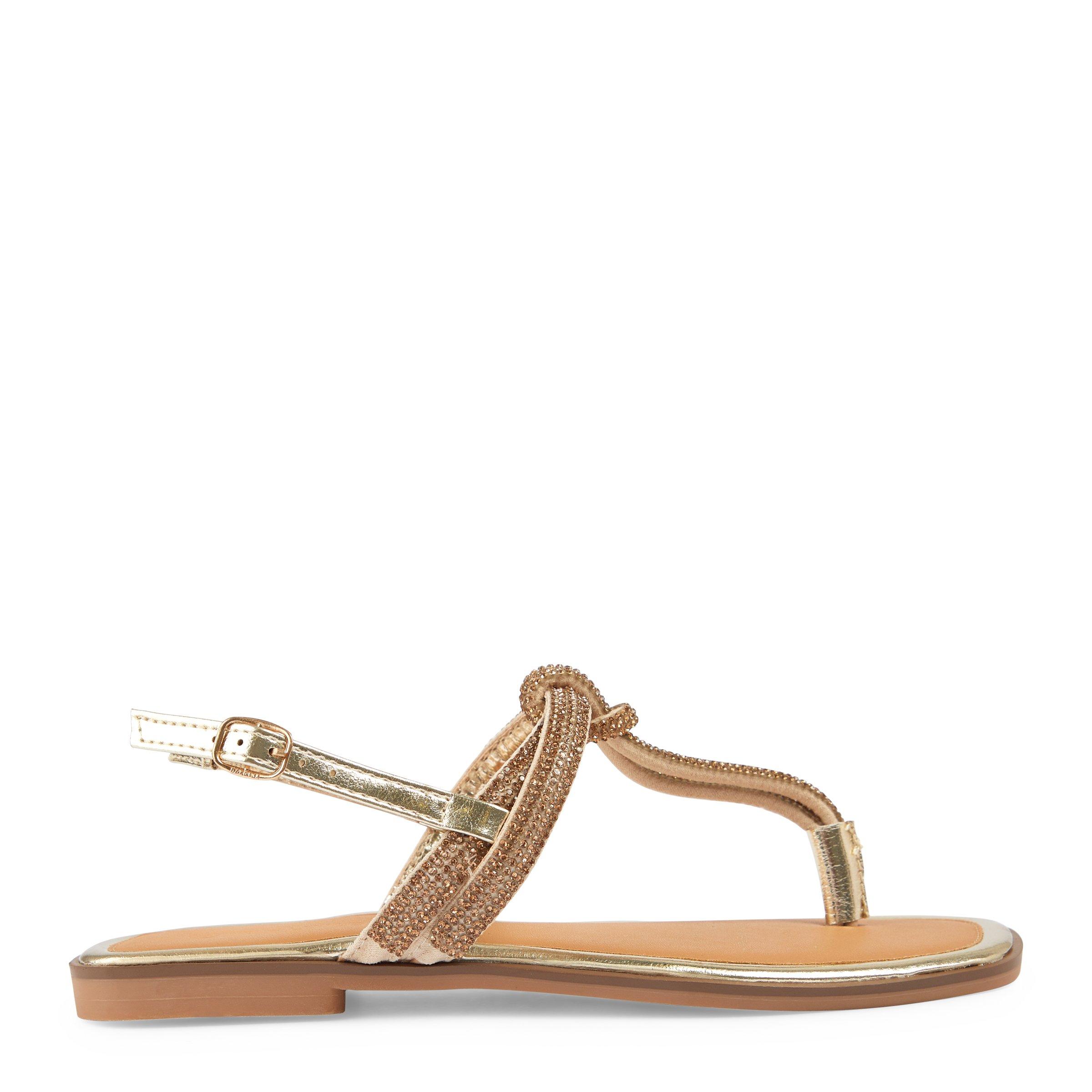 Gold Embellished Slingback Sandal (3081989) | Truworths