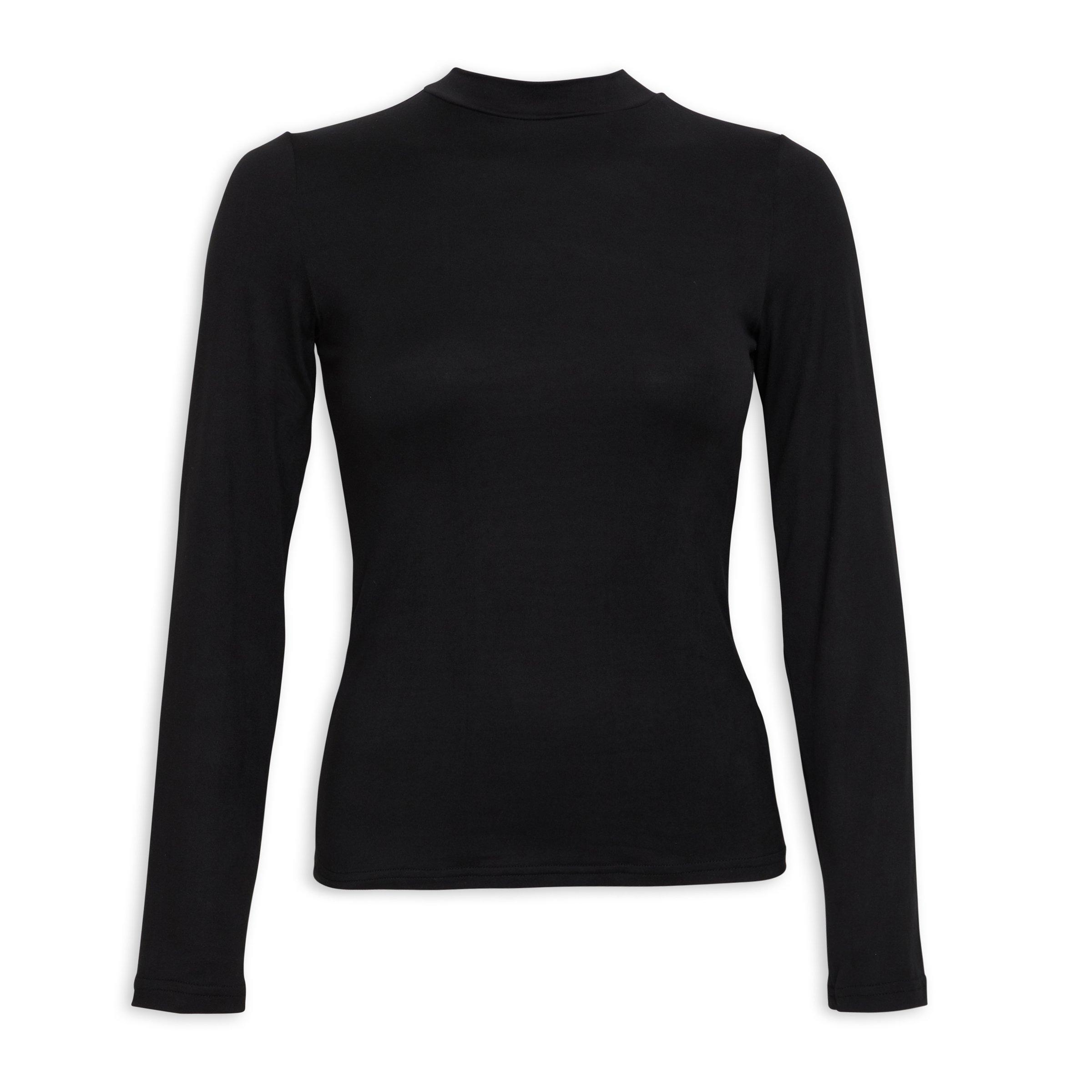 Black Turtle Neck Tee (3082019) | Inwear