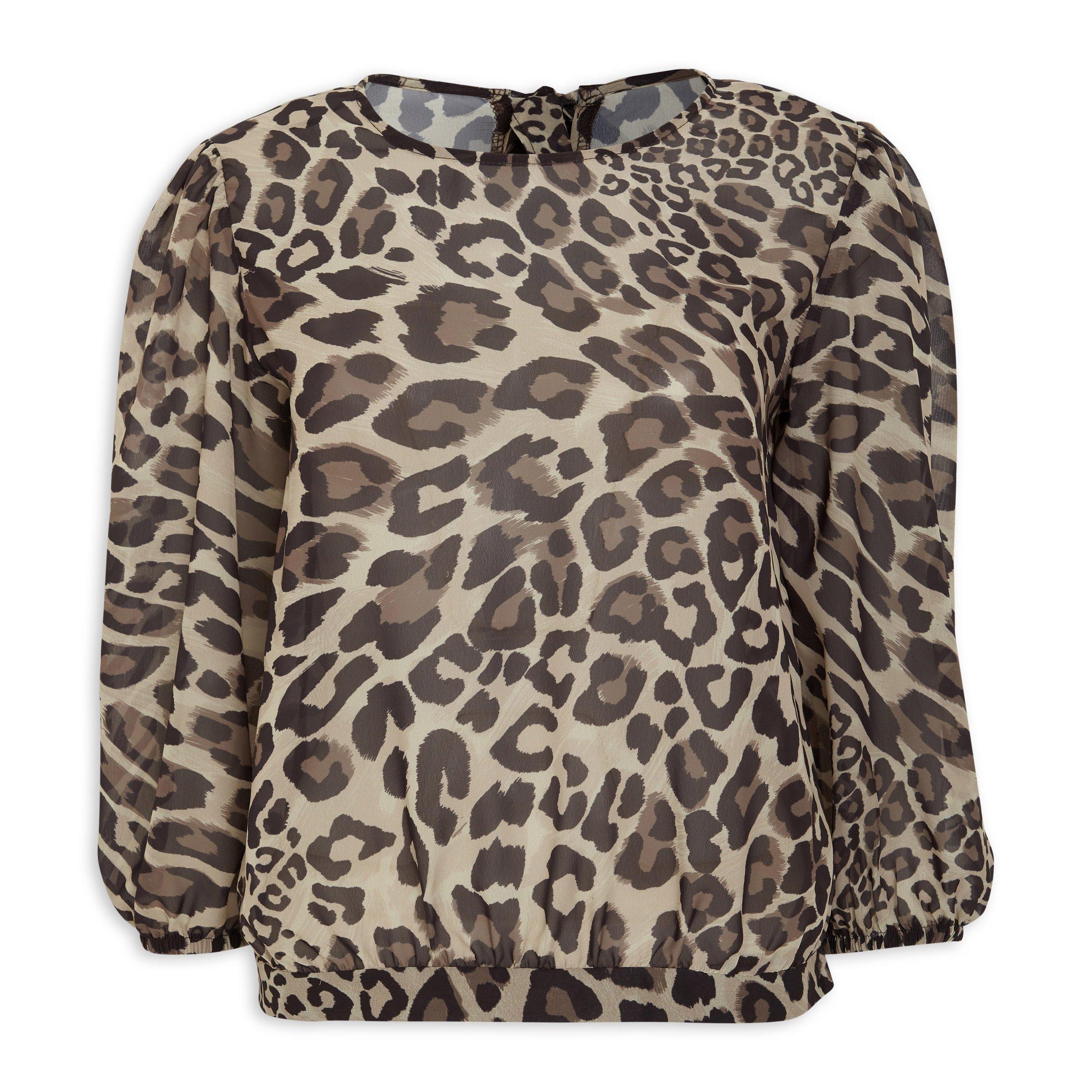 Leopard Print Blouse (3082765) | Inwear