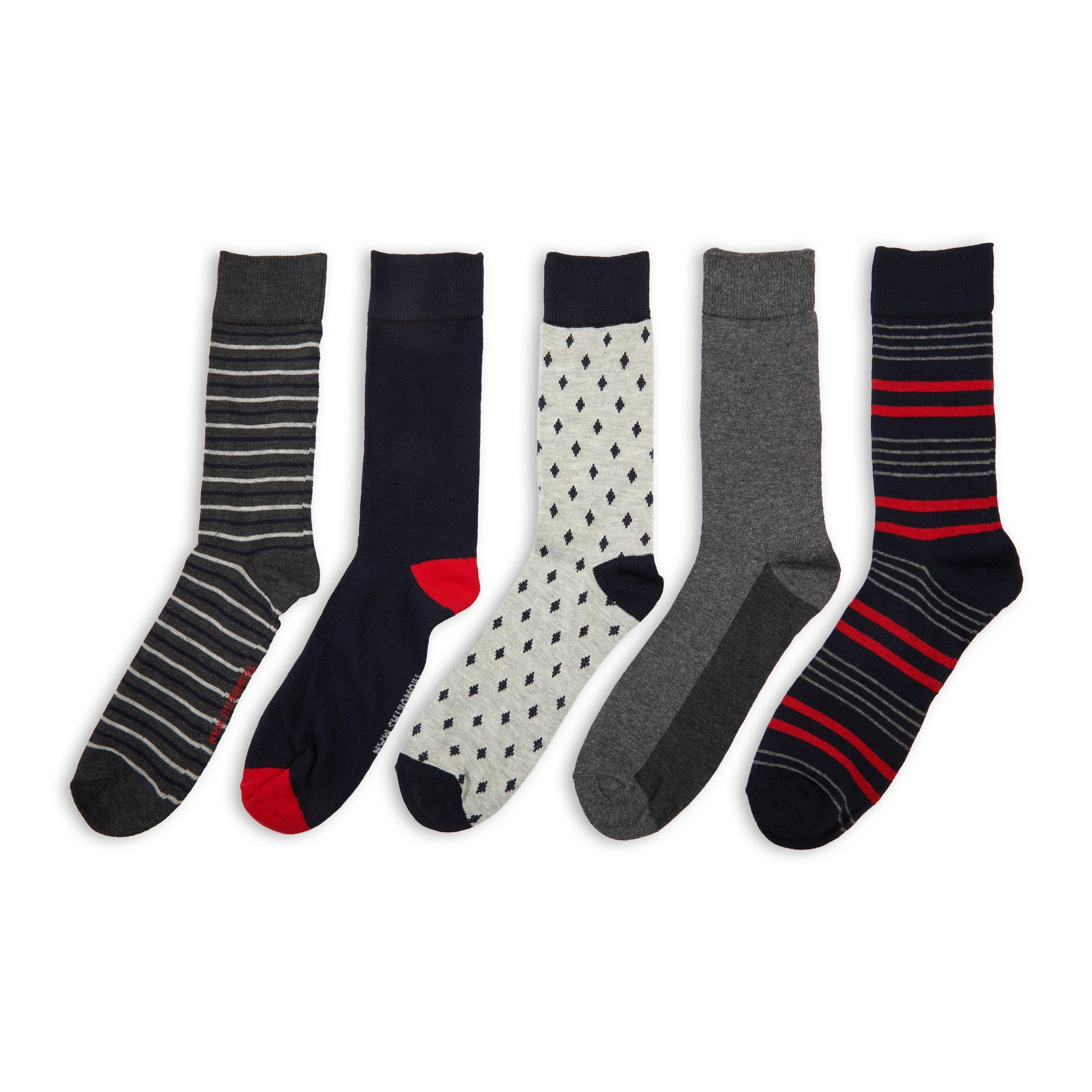 5-pack Anklet Socks (3083109) | Truworths Man