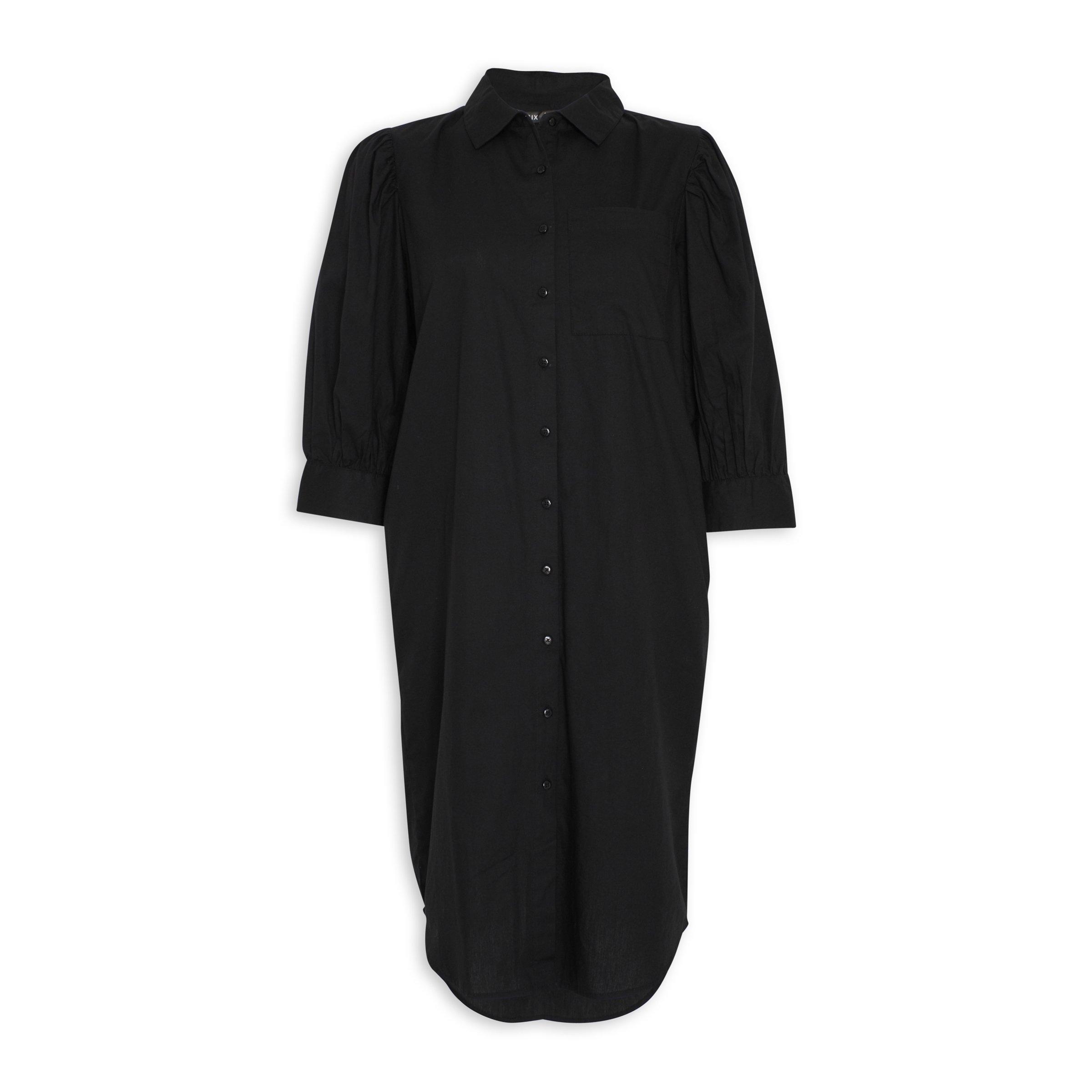 Black Shirt Dress (3083485) | Basix