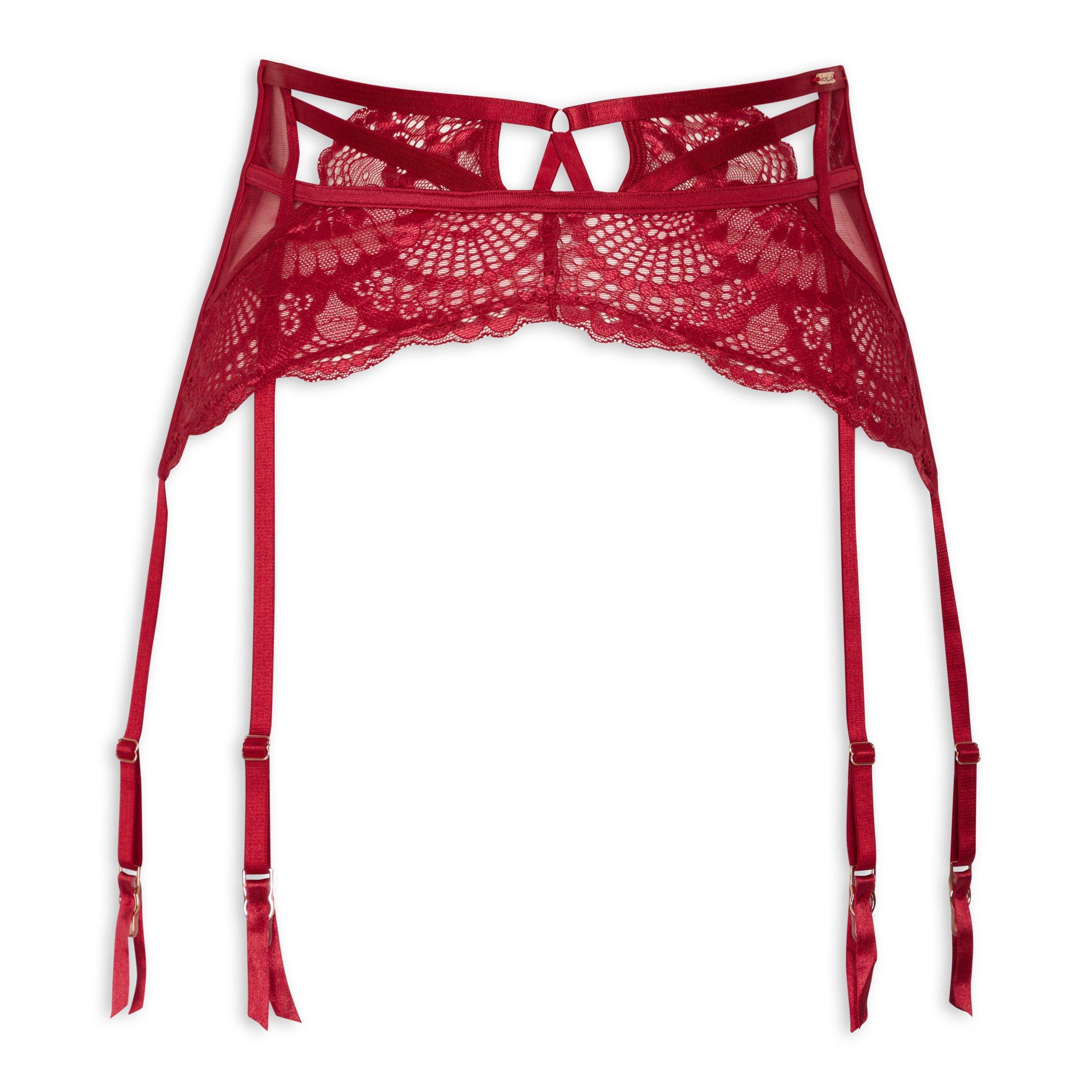 Red Suspender Belt (3084621) | Intrigue