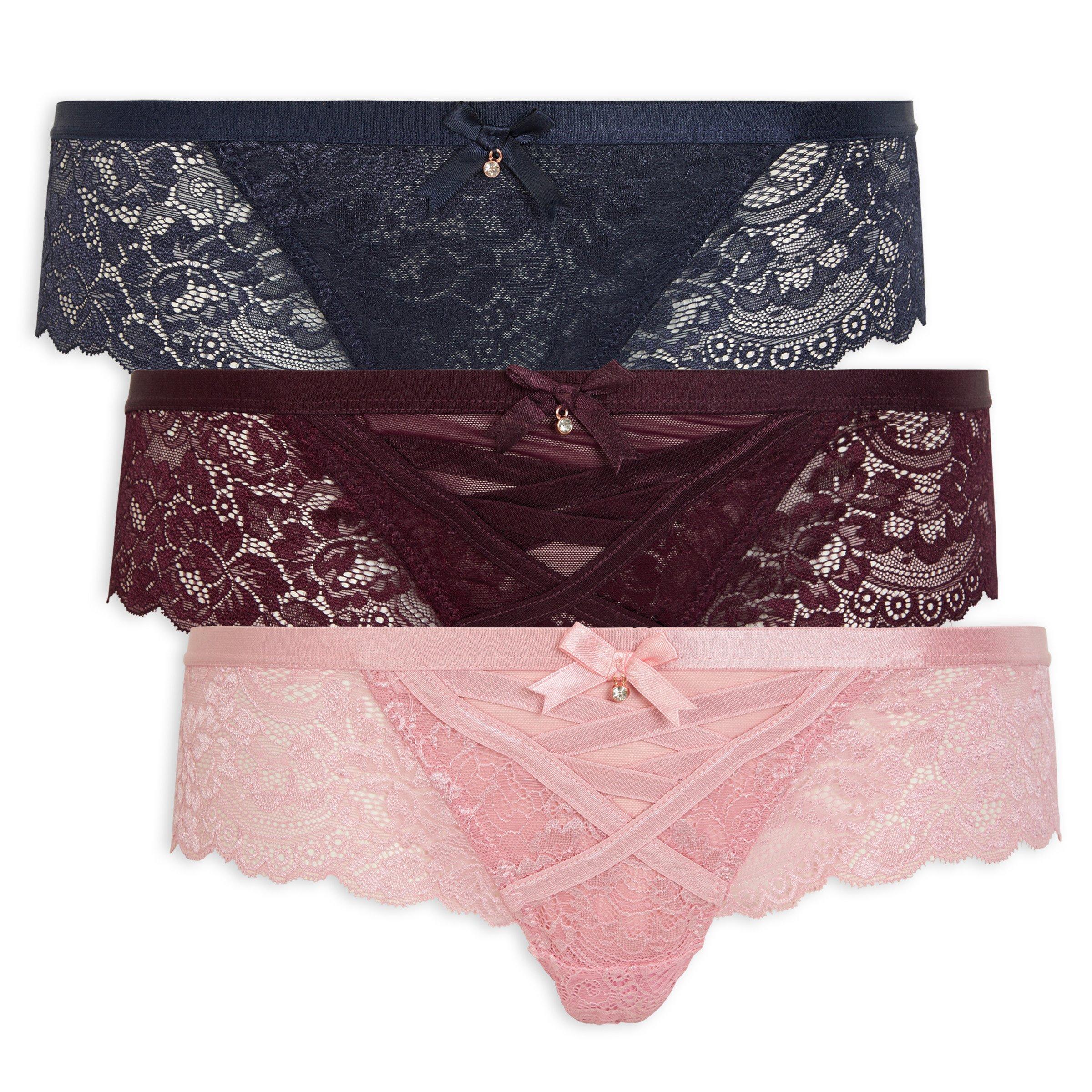 3pack Hip Hugger Panties (3084688) Intrigue