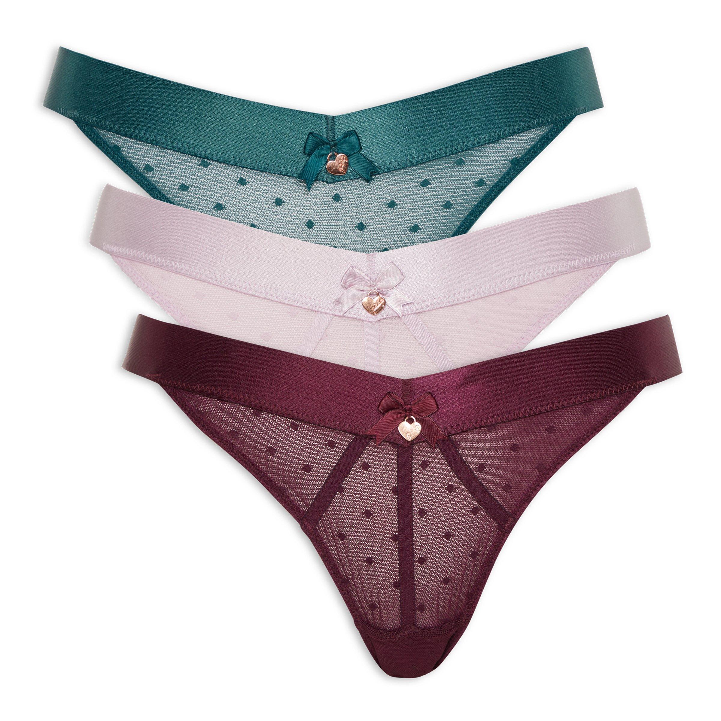 3pack Tanga Brazilian Panties (3085056) Peep