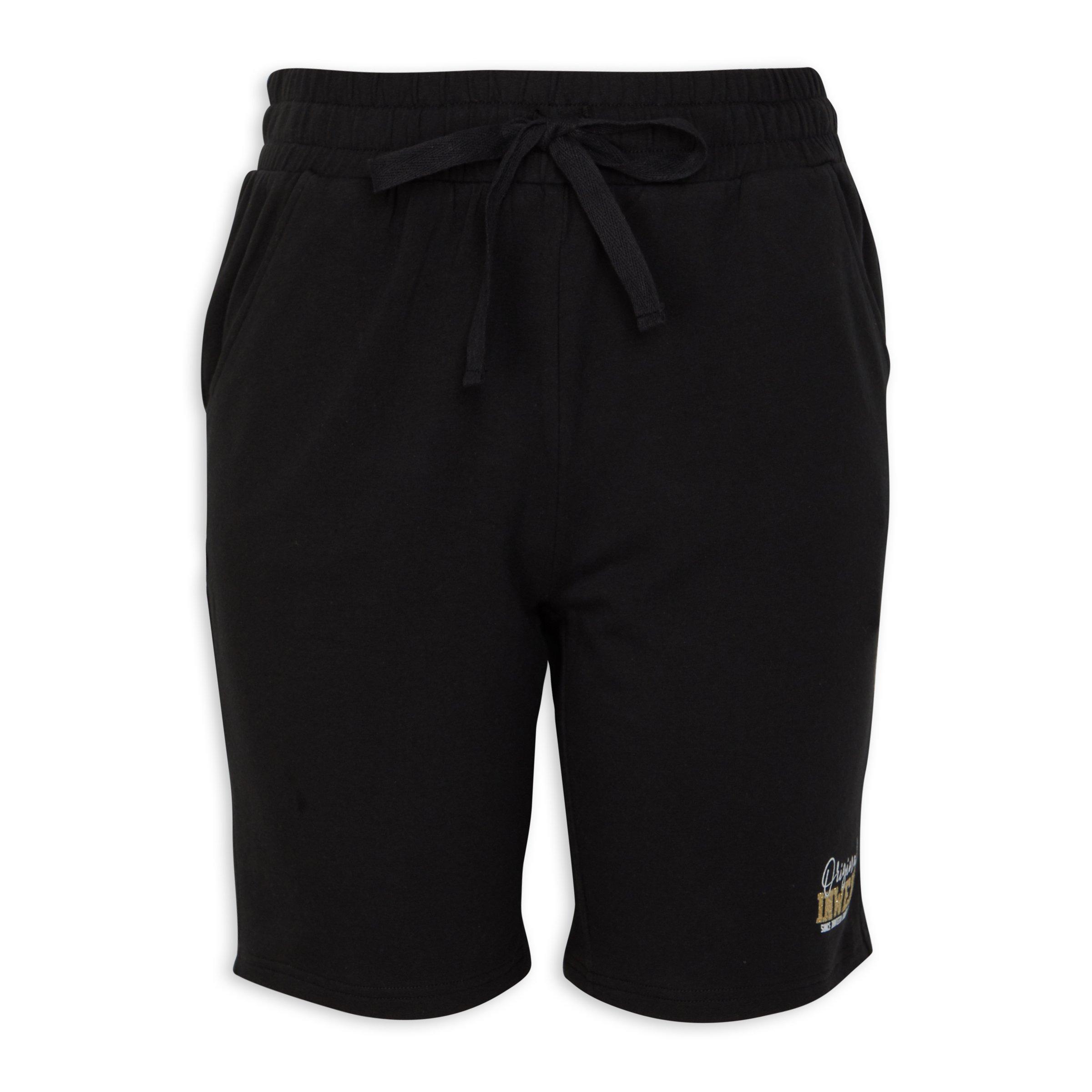 Black Branded Jogger Short (3085441) | Inwear