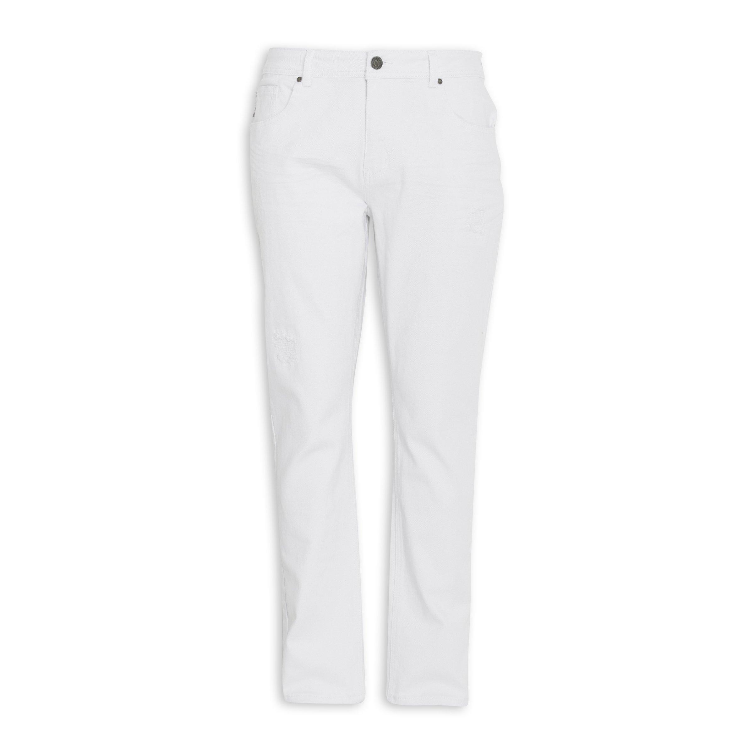 White Regular Fit Jean (3085570) | Hemisphere