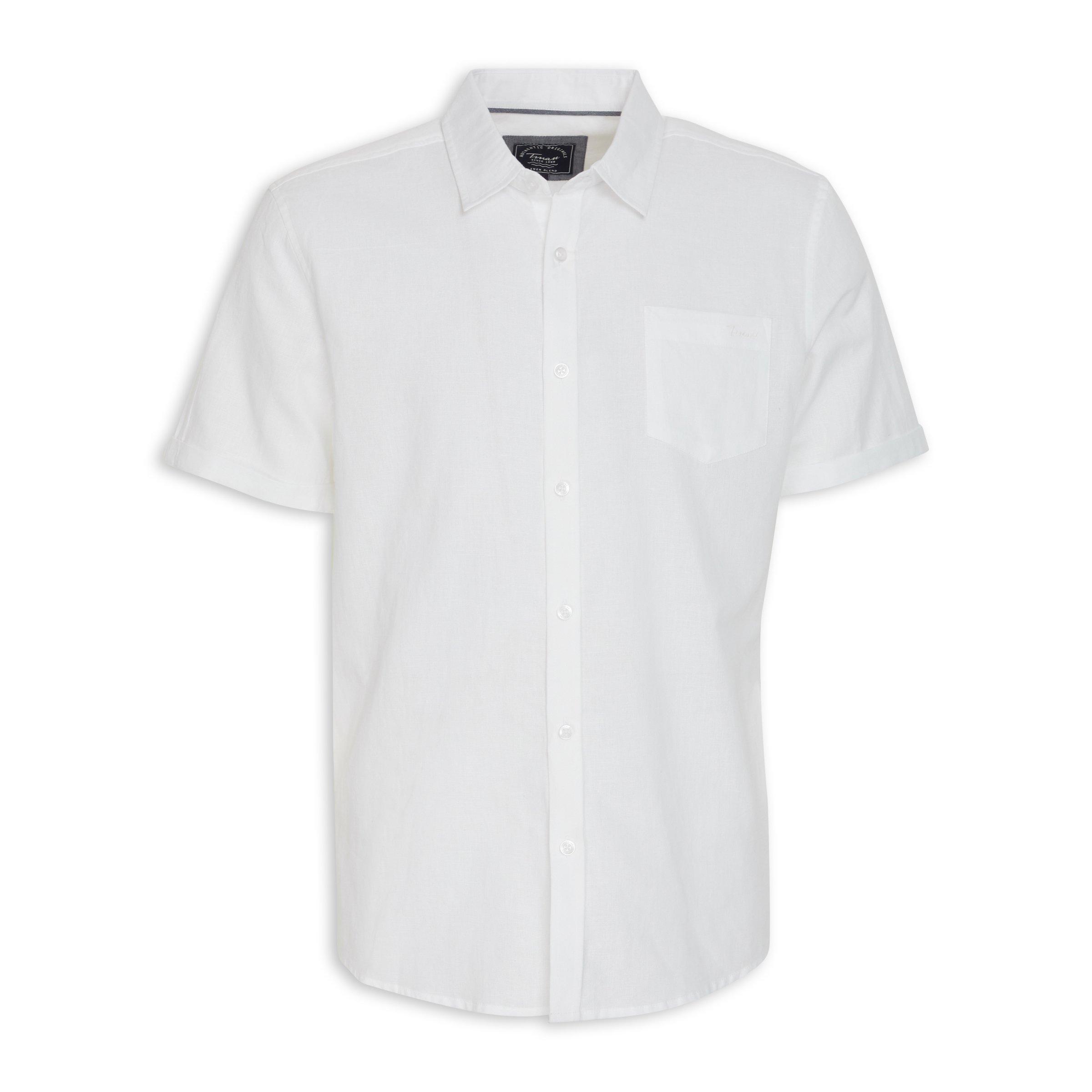 White Regular Fit Shirt (3085639) | Truworths Man