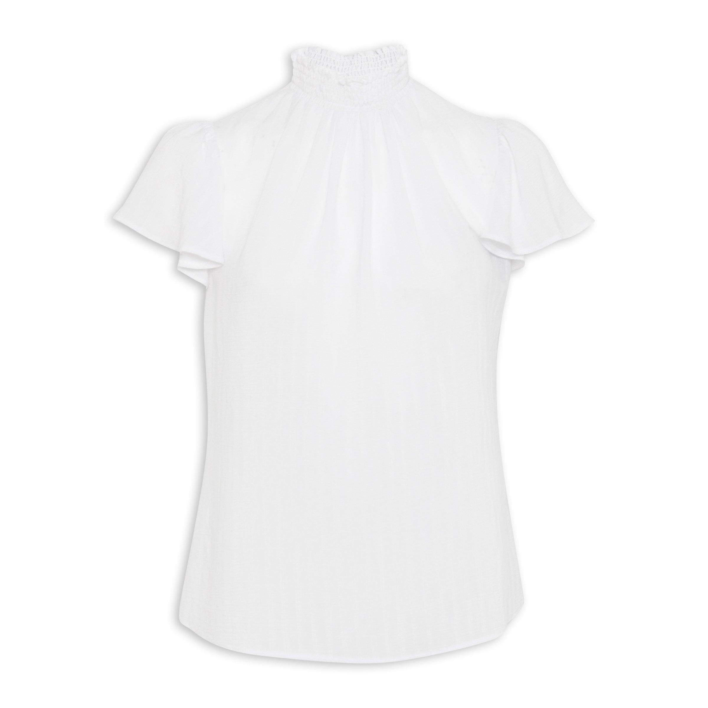 White Shell Top (3086183) | Truworths