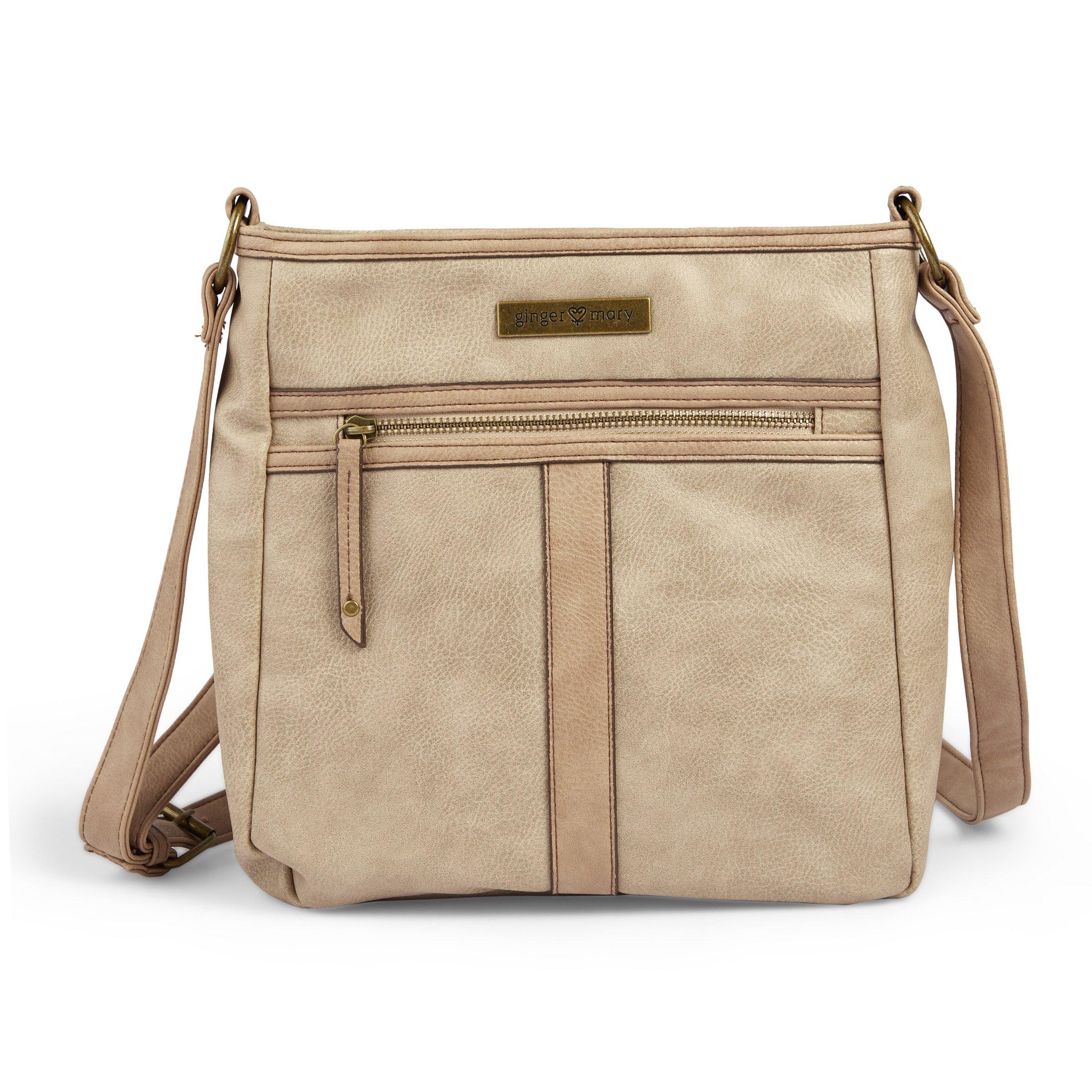 Beige Crossbody Bag (3086357) | Ginger Mary