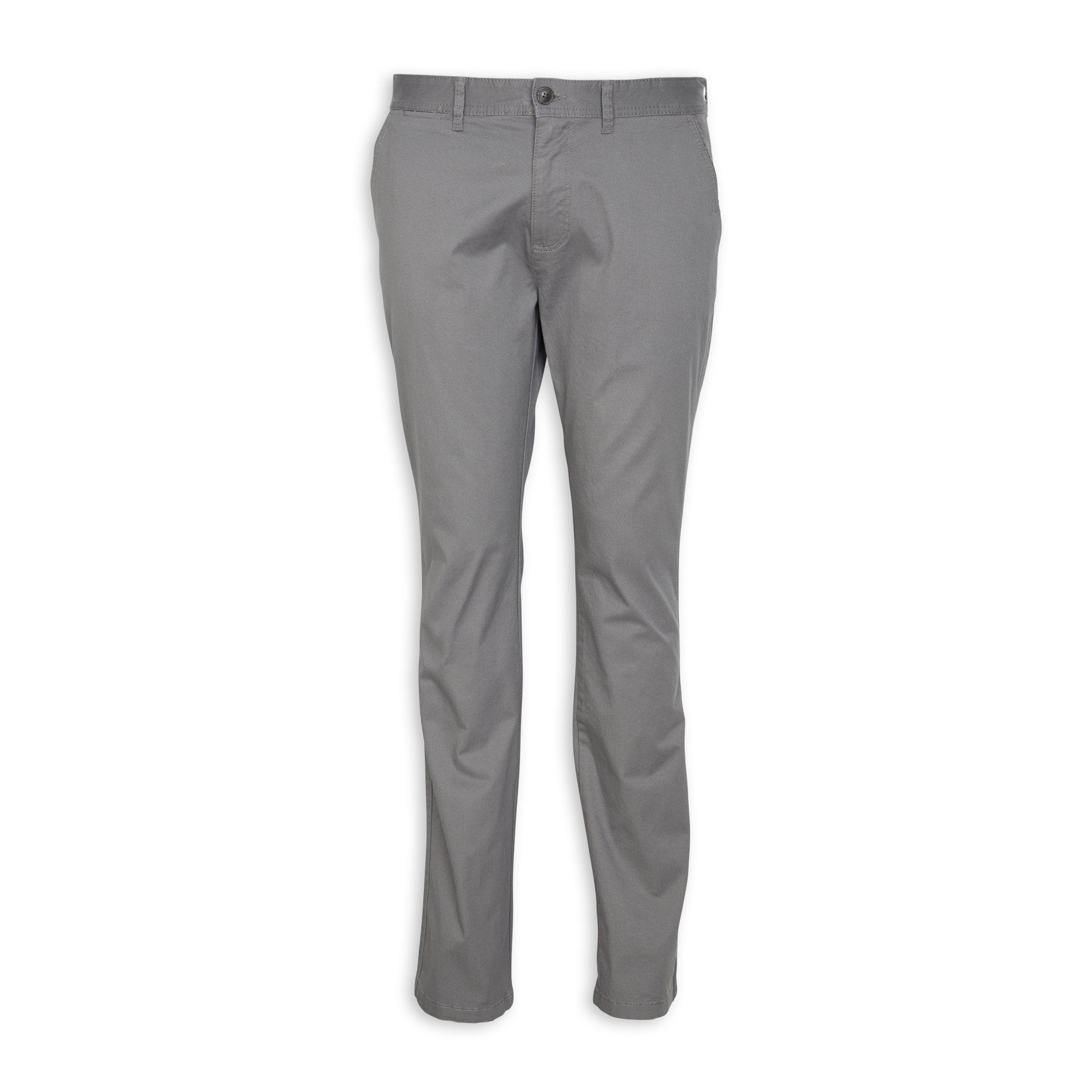 Grey Slim Fit Chino (3086540) | Truworths Man