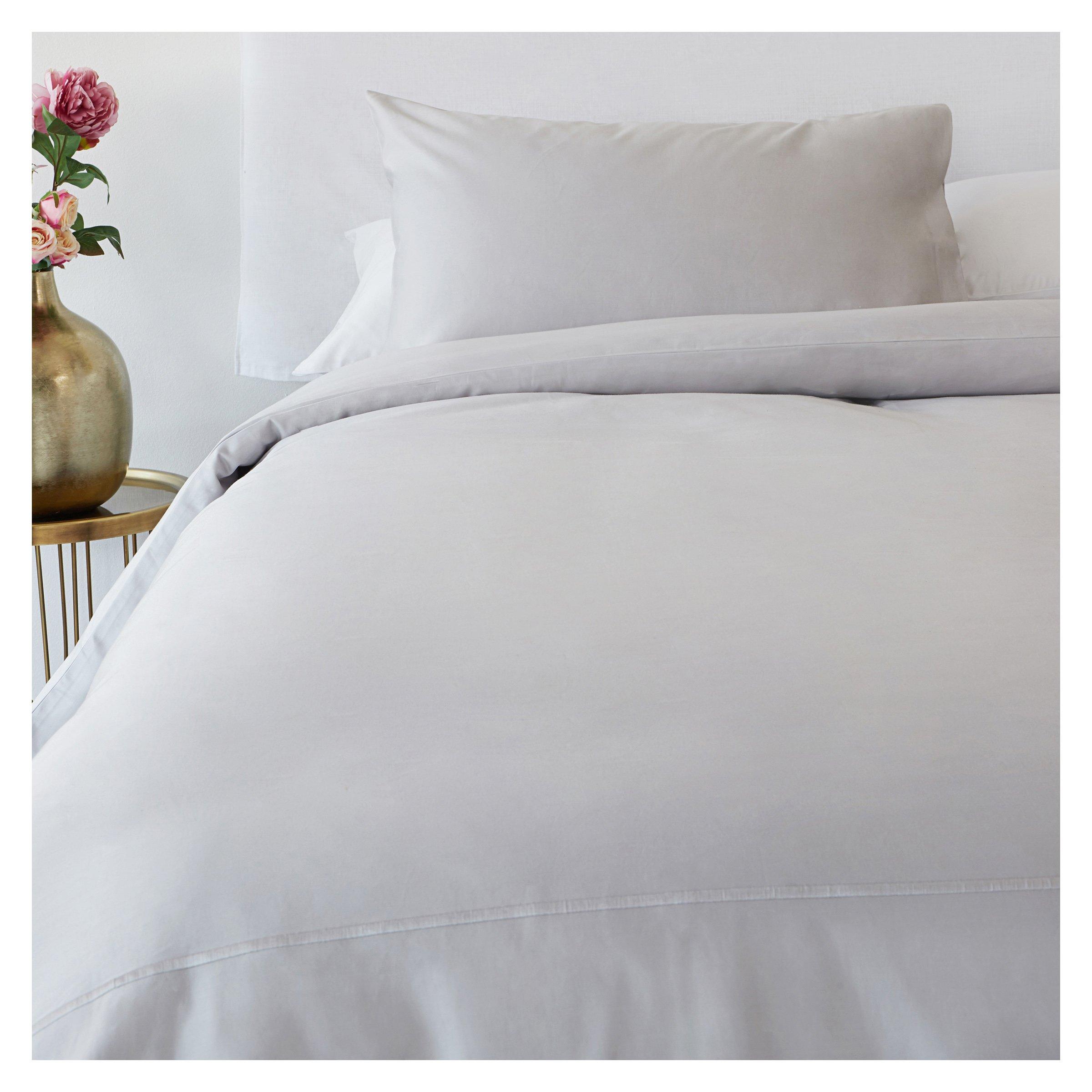 1000TC Silver Grey Duvet Cover (3086577) Loads of Living