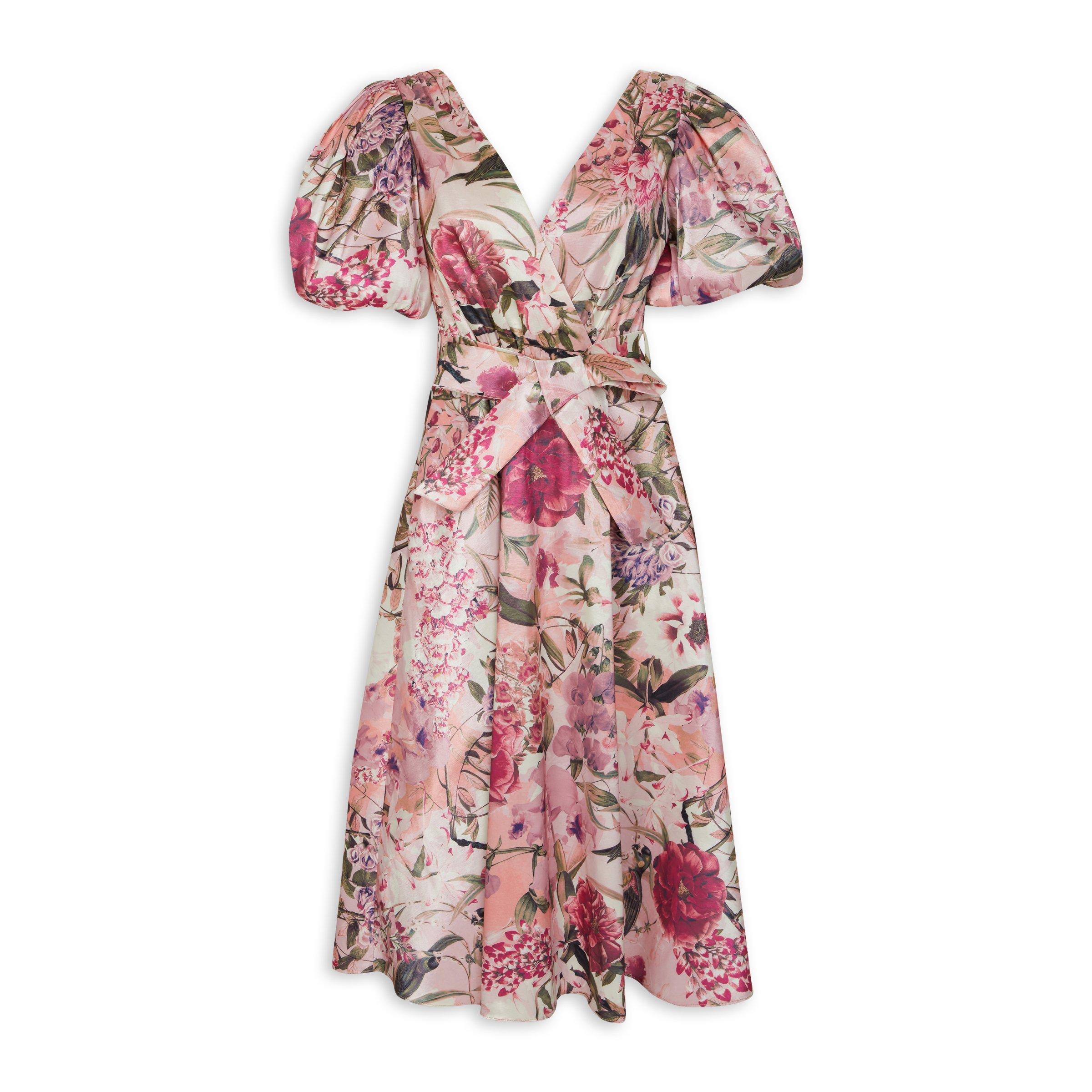 Floral Print Wrap Dress (3086771) | Emily Moon