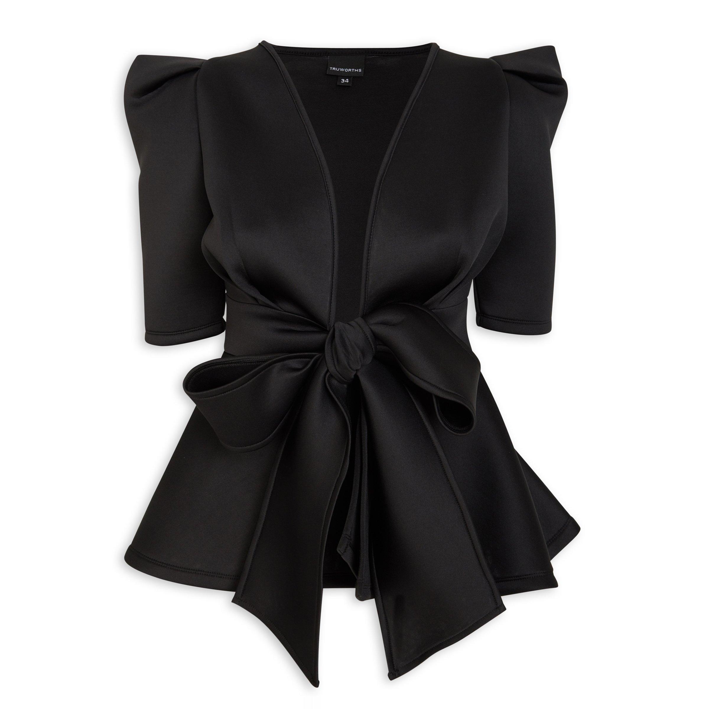 Black Peplum Jacket (3087174) | Truworths