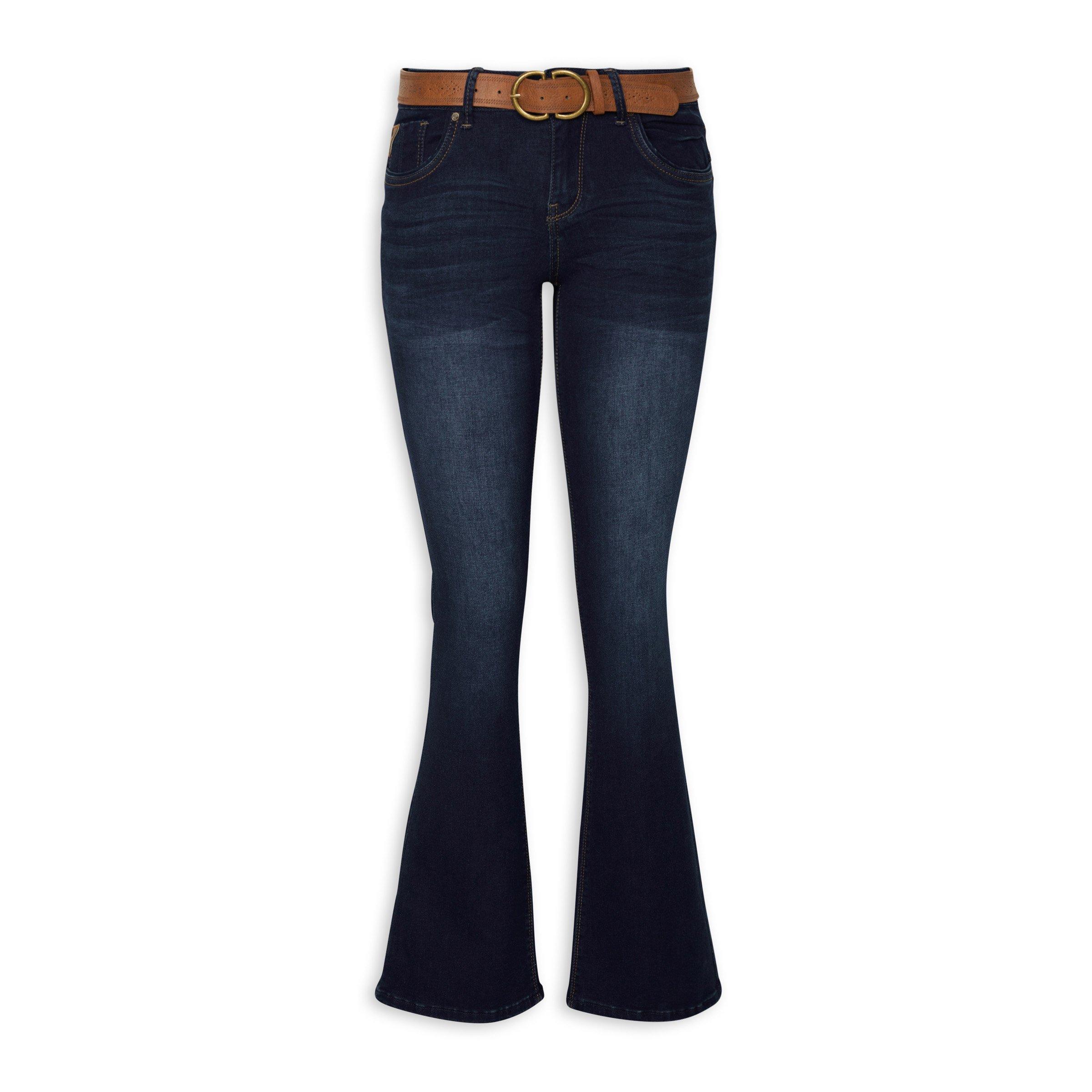 Indigo Belted Bootleg Jean (3087179) | OUTBACK RED