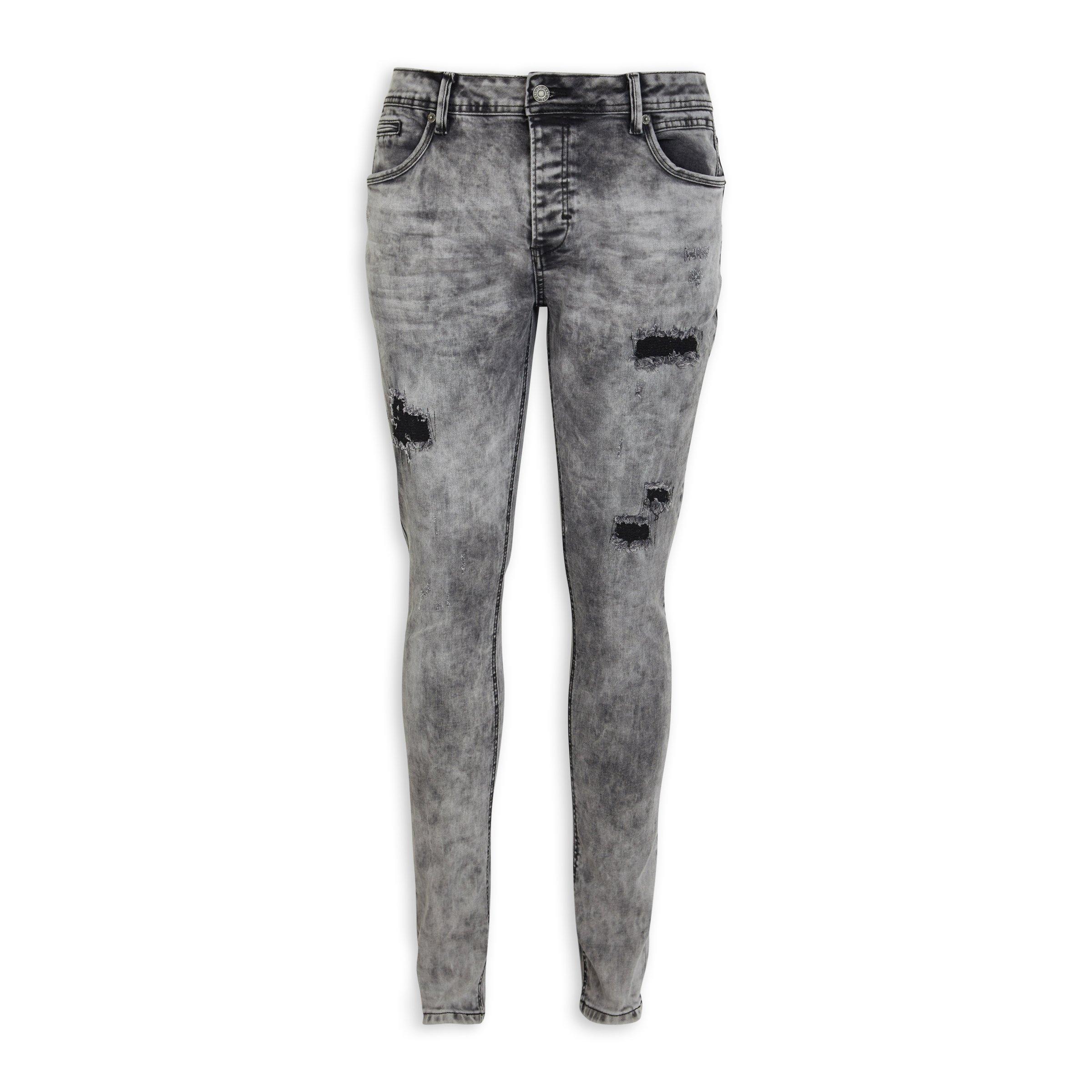 Grey Super Skinny Jean (3087452) | UZZI
