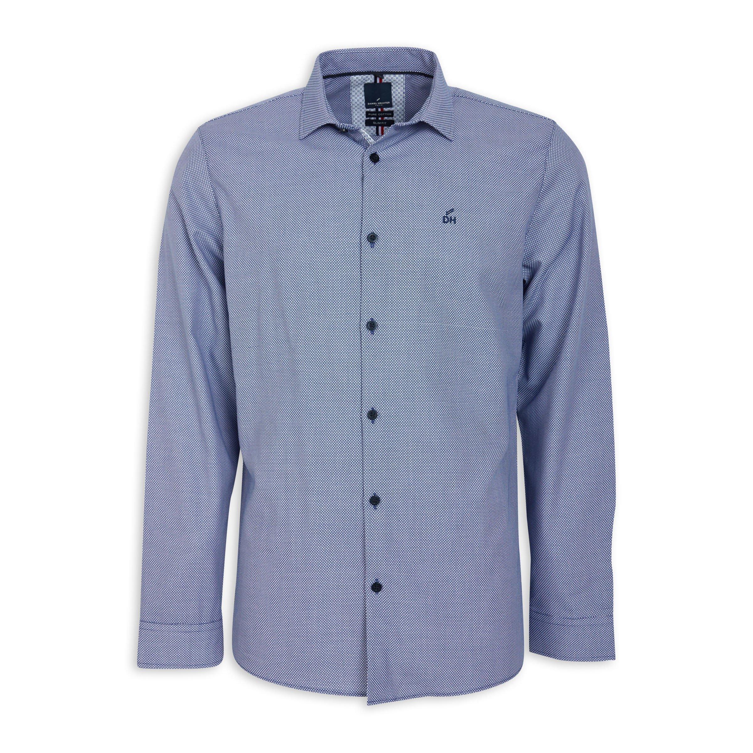 Navy Slim Fit Shirt (3087468) | Daniel Hechter