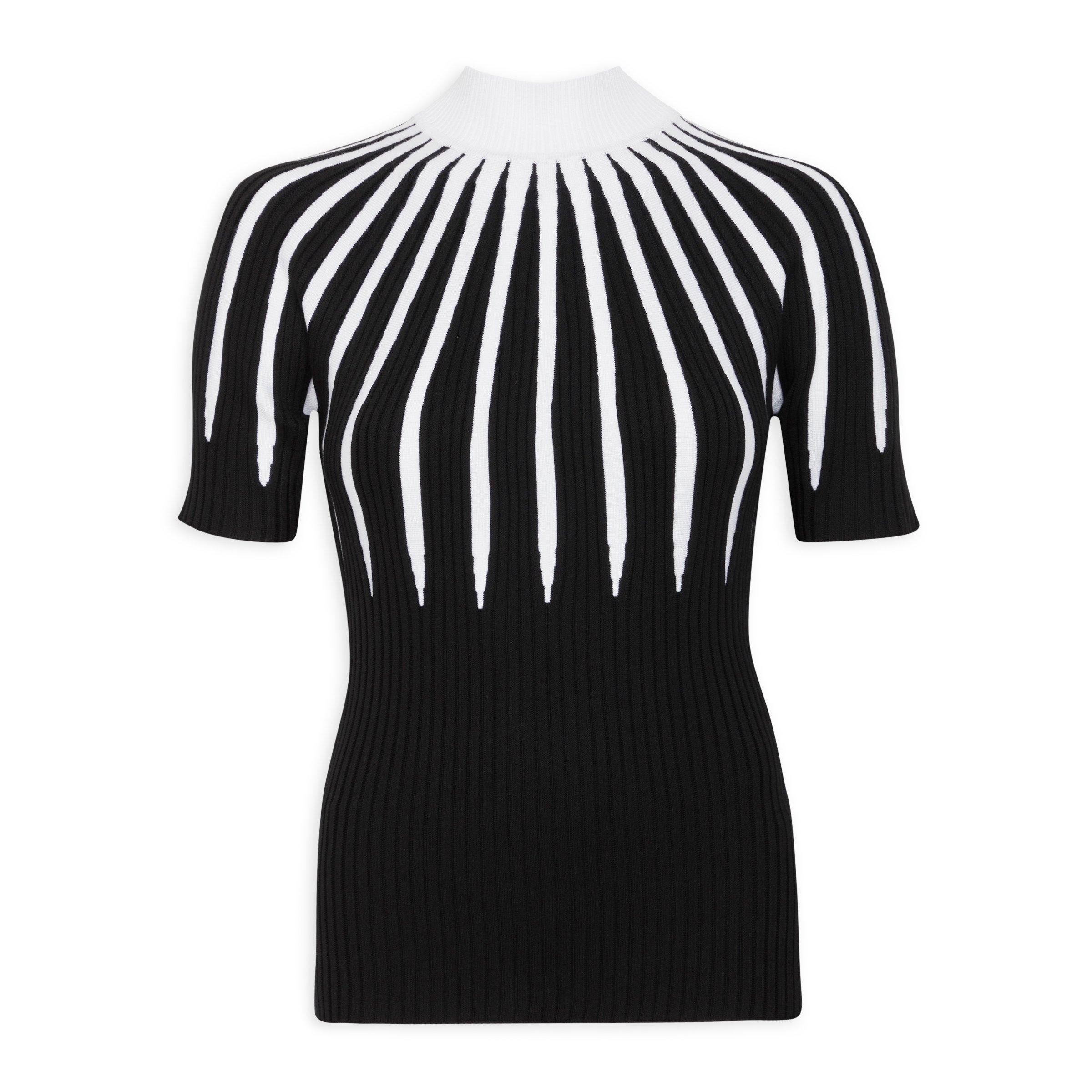 Black & White Skinny Sweater (3087506) | Truworths