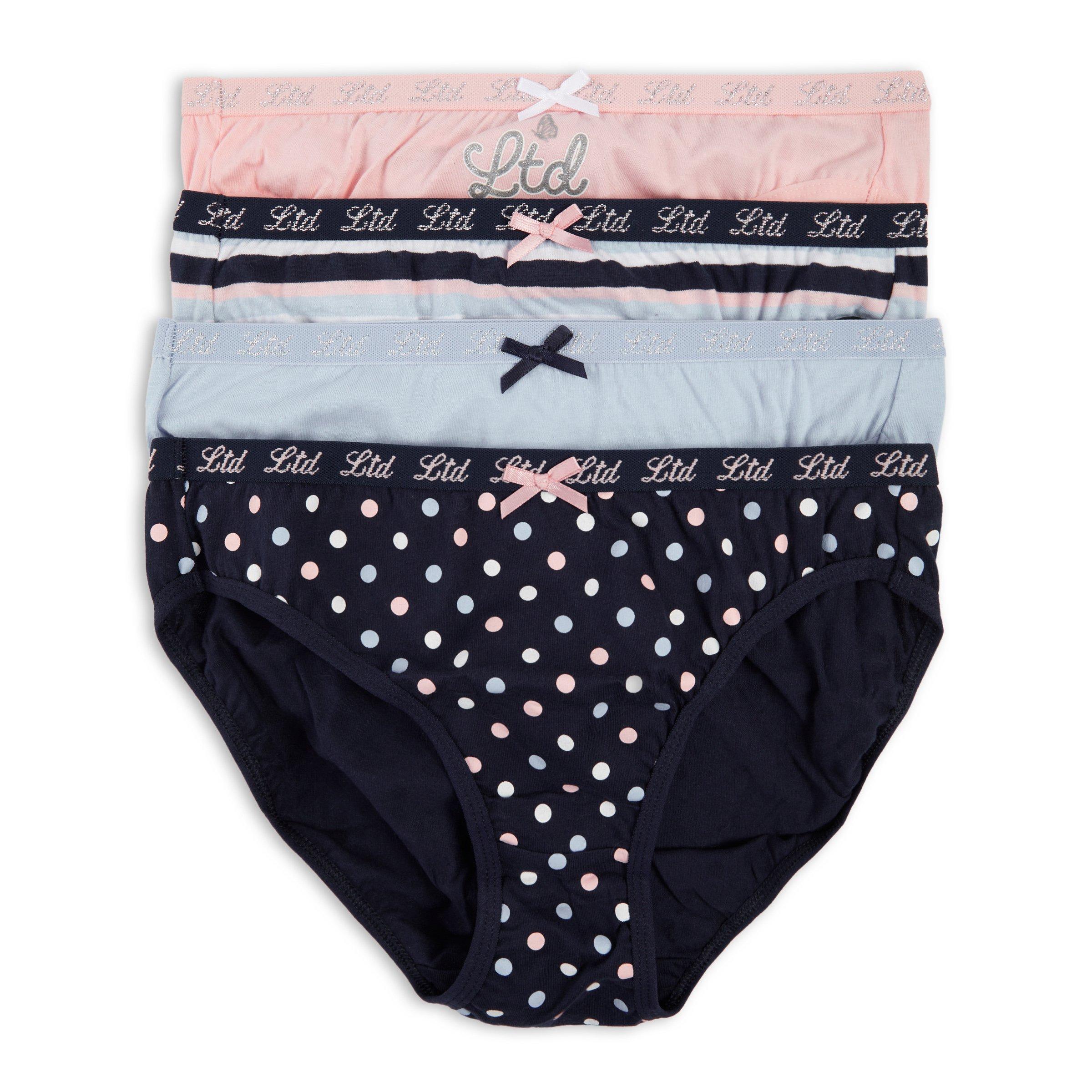 4-pack Girls Bikini Panties (3087715) | LTD Kids