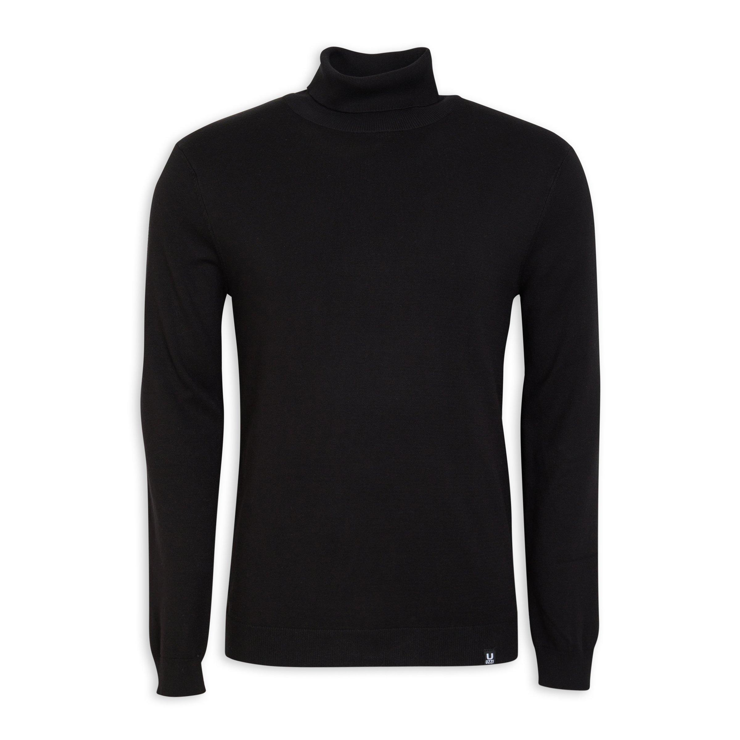 Black Polo Neck (3088072) | UZZI