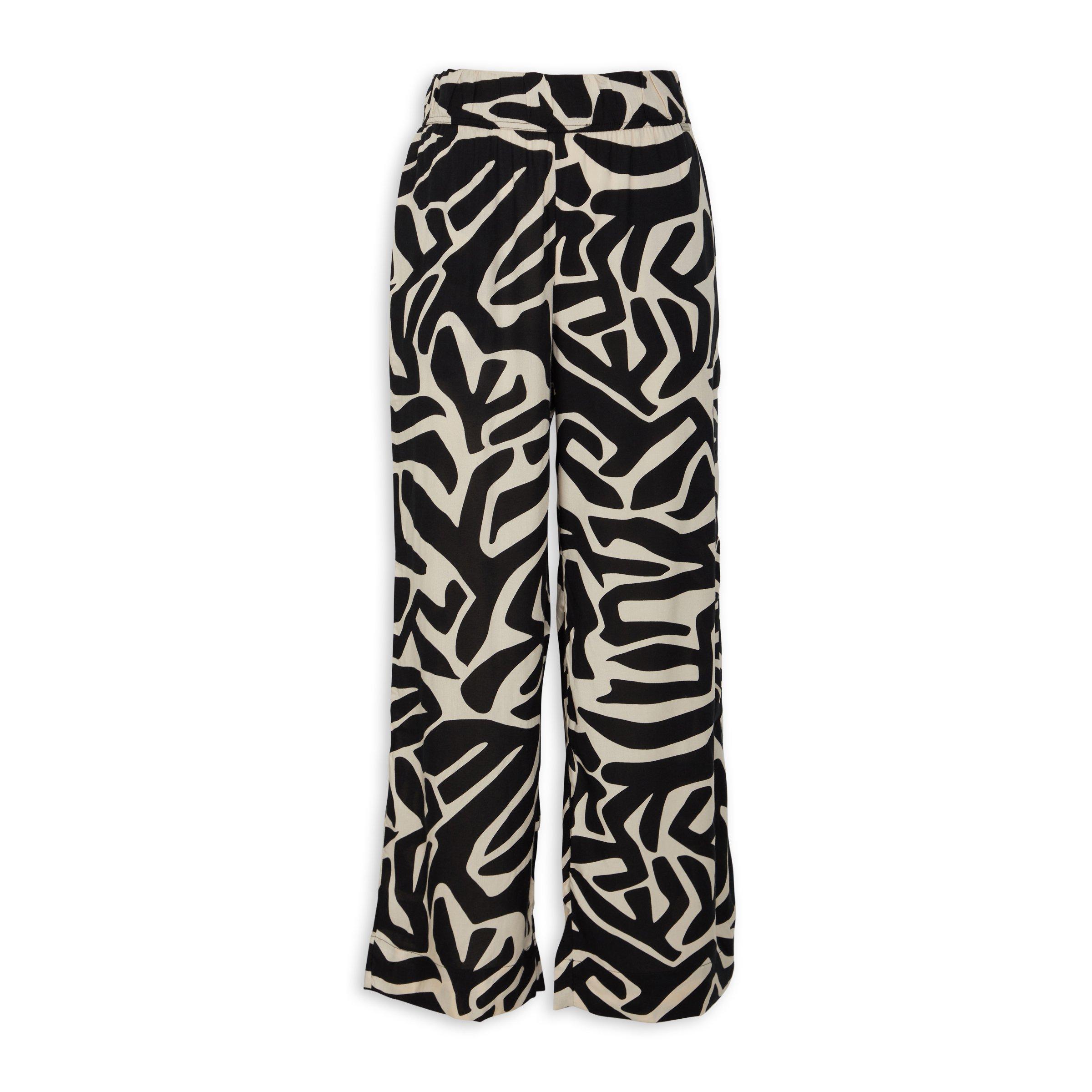 Abstract Print Wide Leg Pant (3088492) | Earthaddict