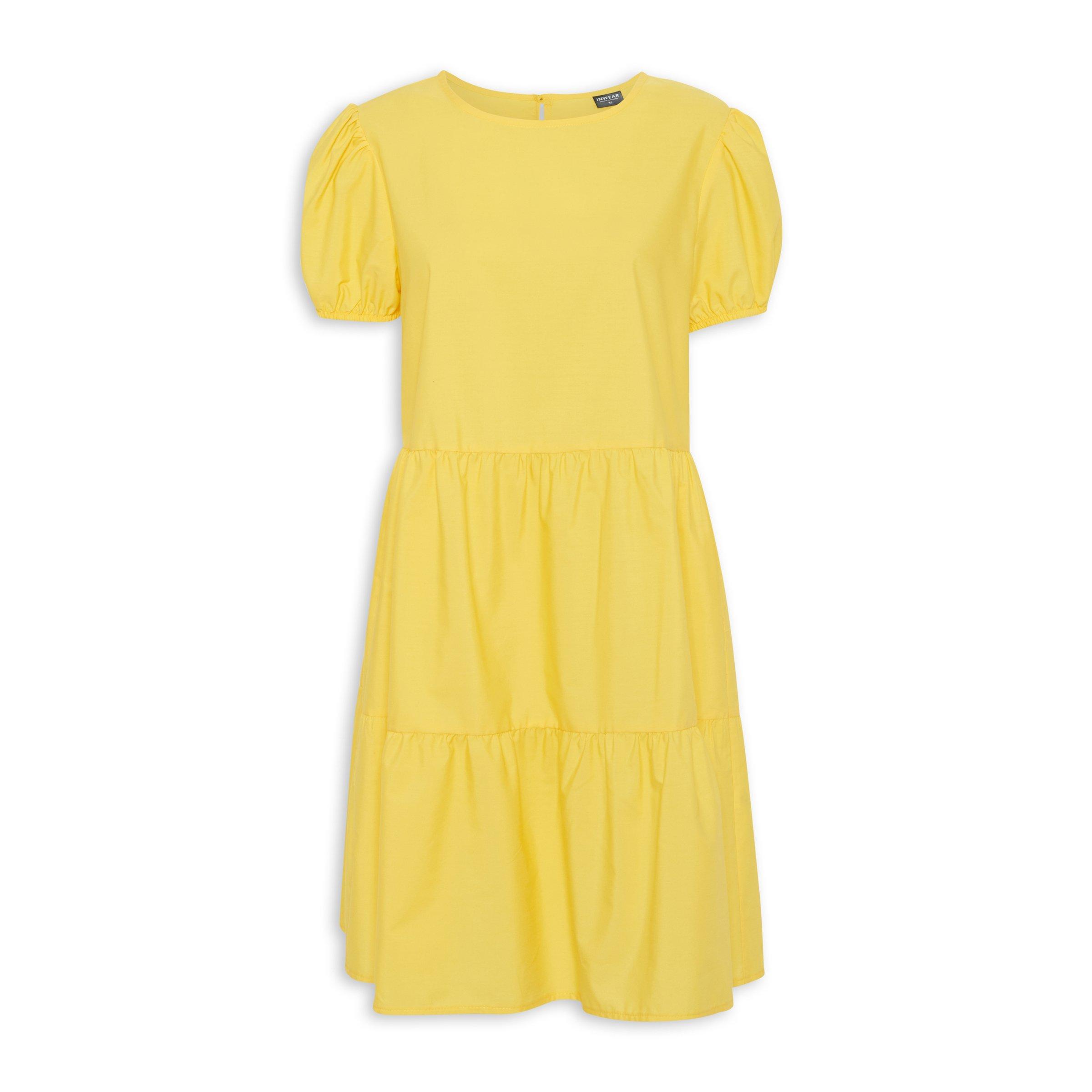 Yellow Tiered Dress (3088634) | Inwear