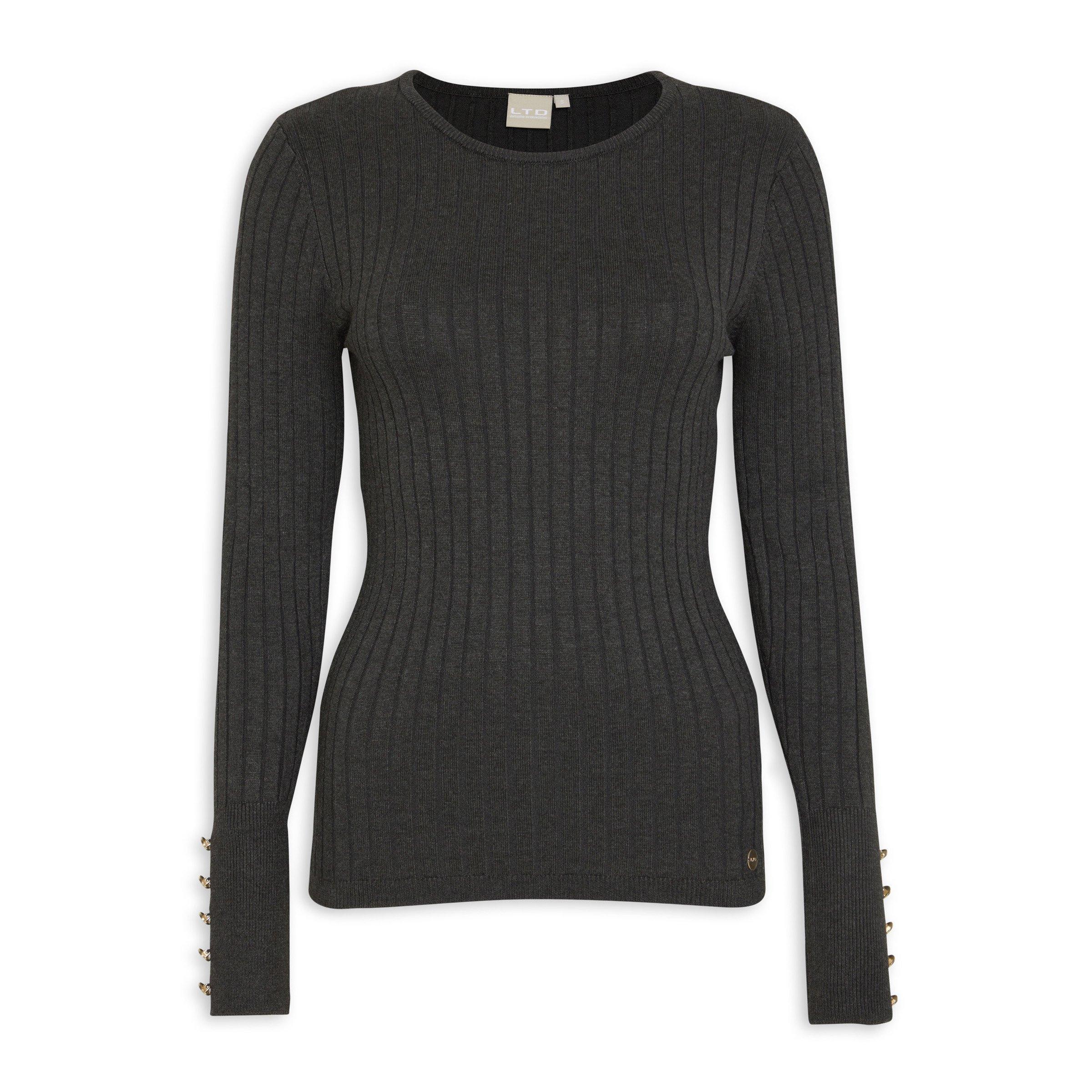 Charcoal Skinny Sweater (3089140) | LTD Woman