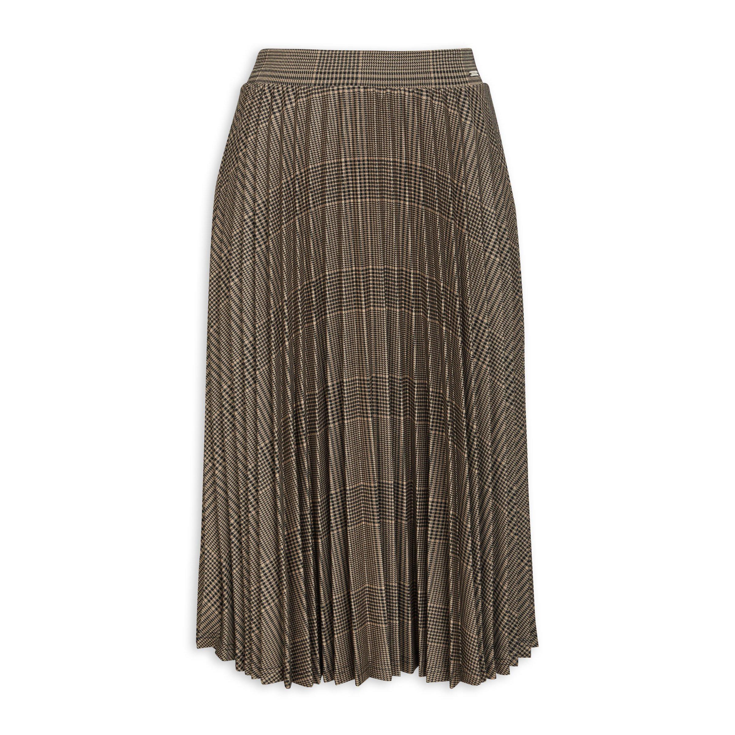 Pleated Jacquard Knit Skirt (3089191) | Finnigans
