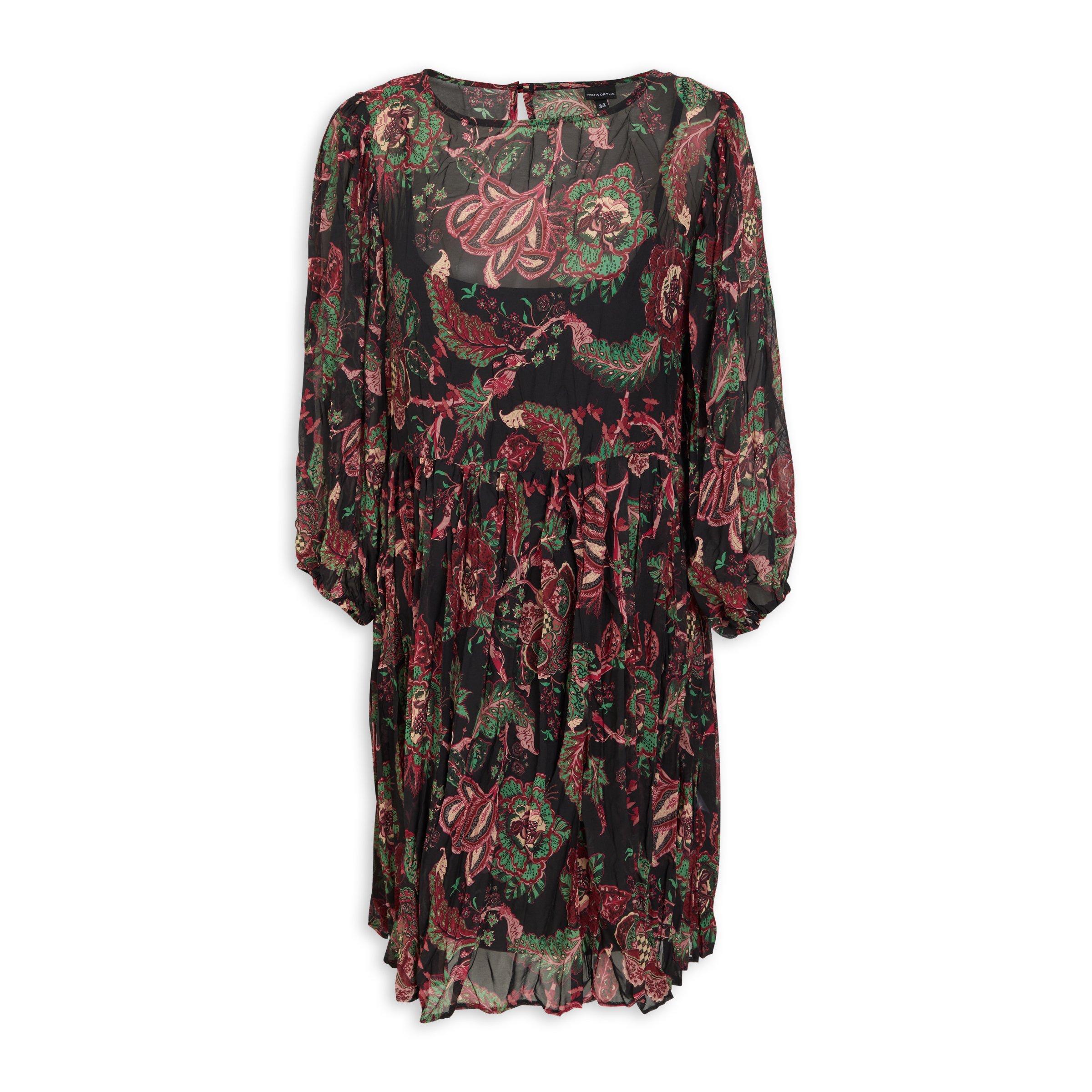 Tapestry Print Dress (3089207) | Truworths