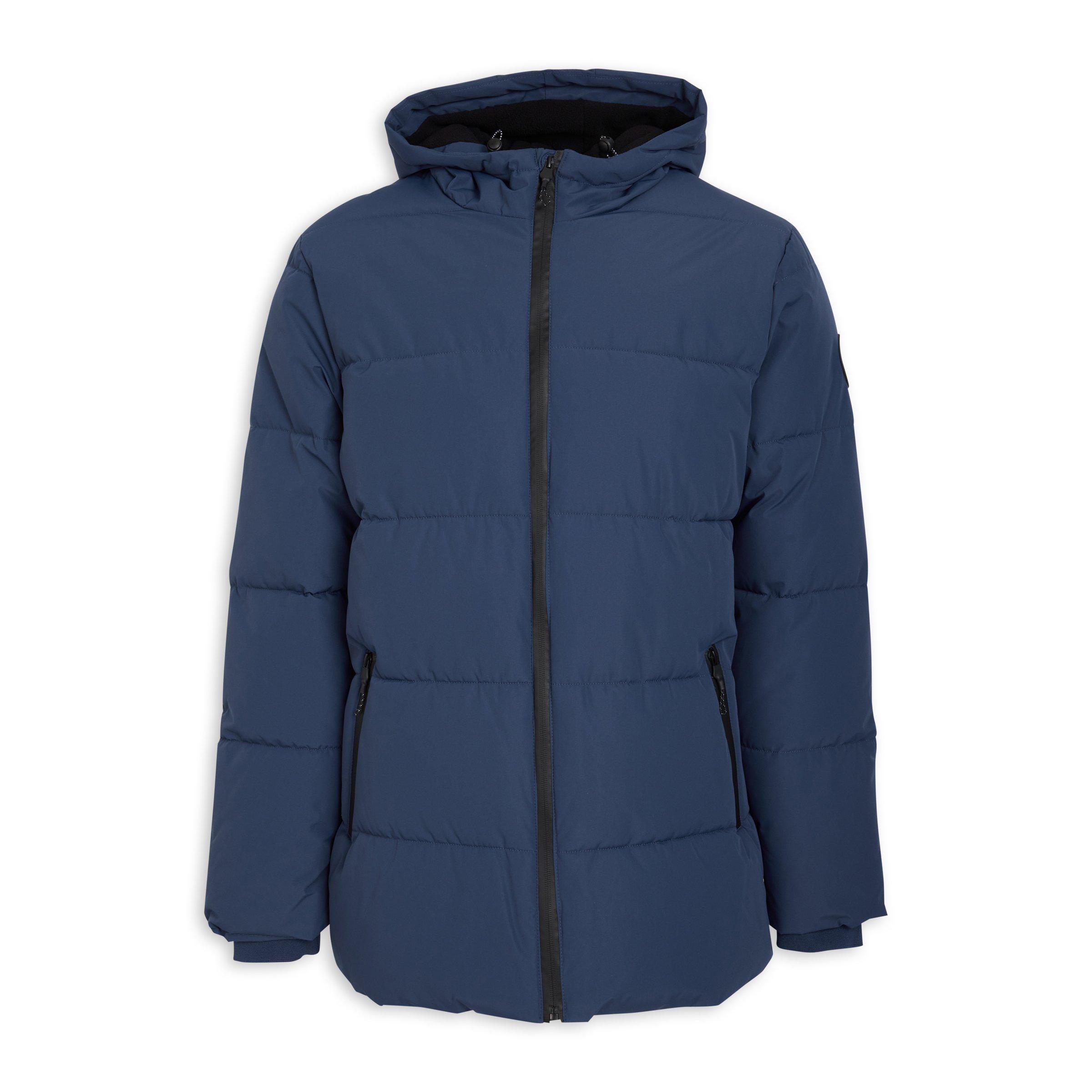 Cobalt Blue Padded Puffer Jacket (3089215) | Hemisphere Sport