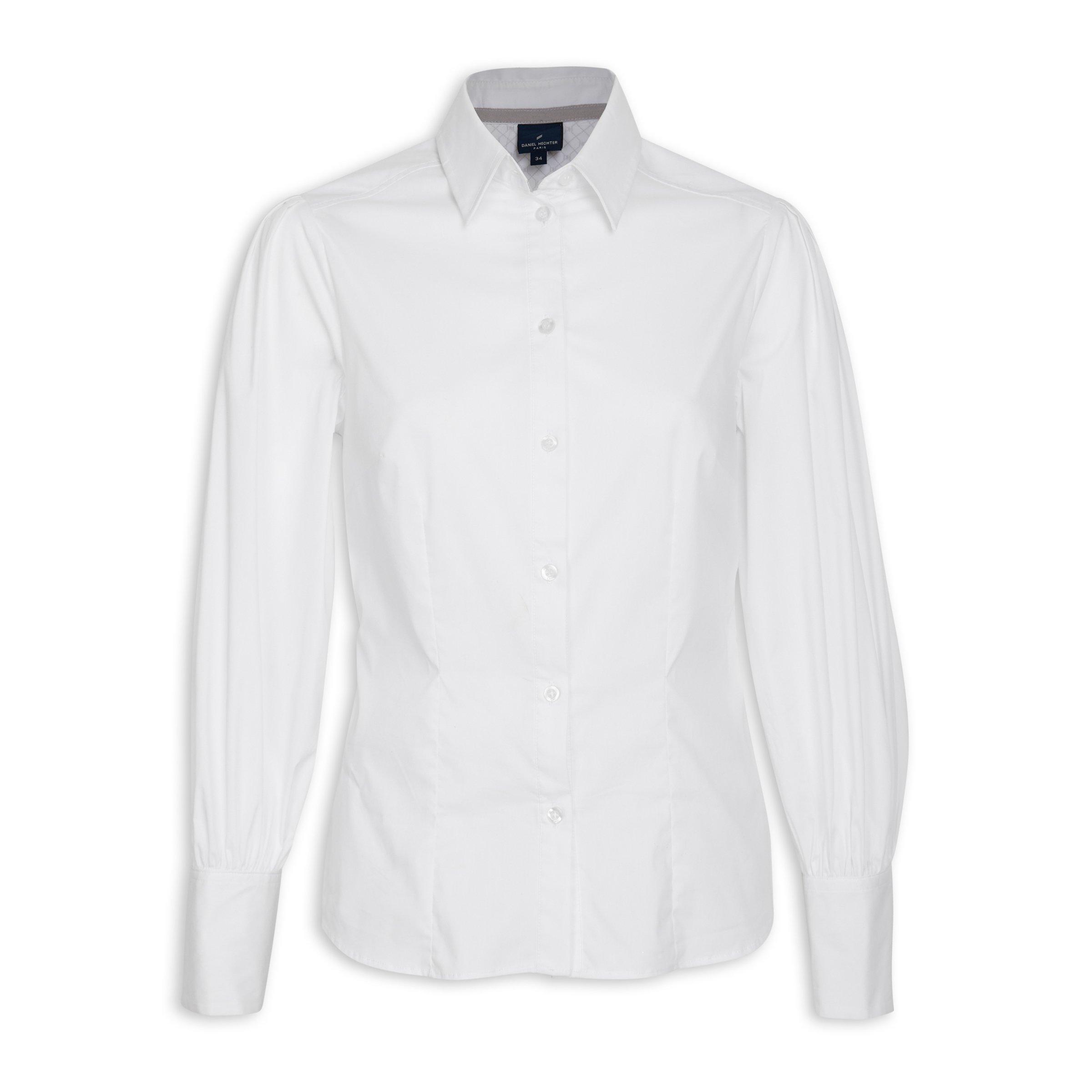 White Stretch Shirt (3089343) | Daniel Hechter