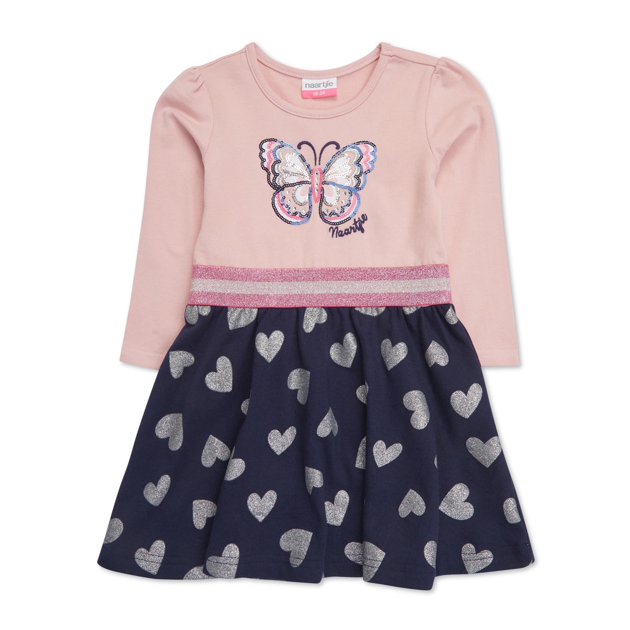 Baby Girl Heart Print Dress (3089466) | Naartjie