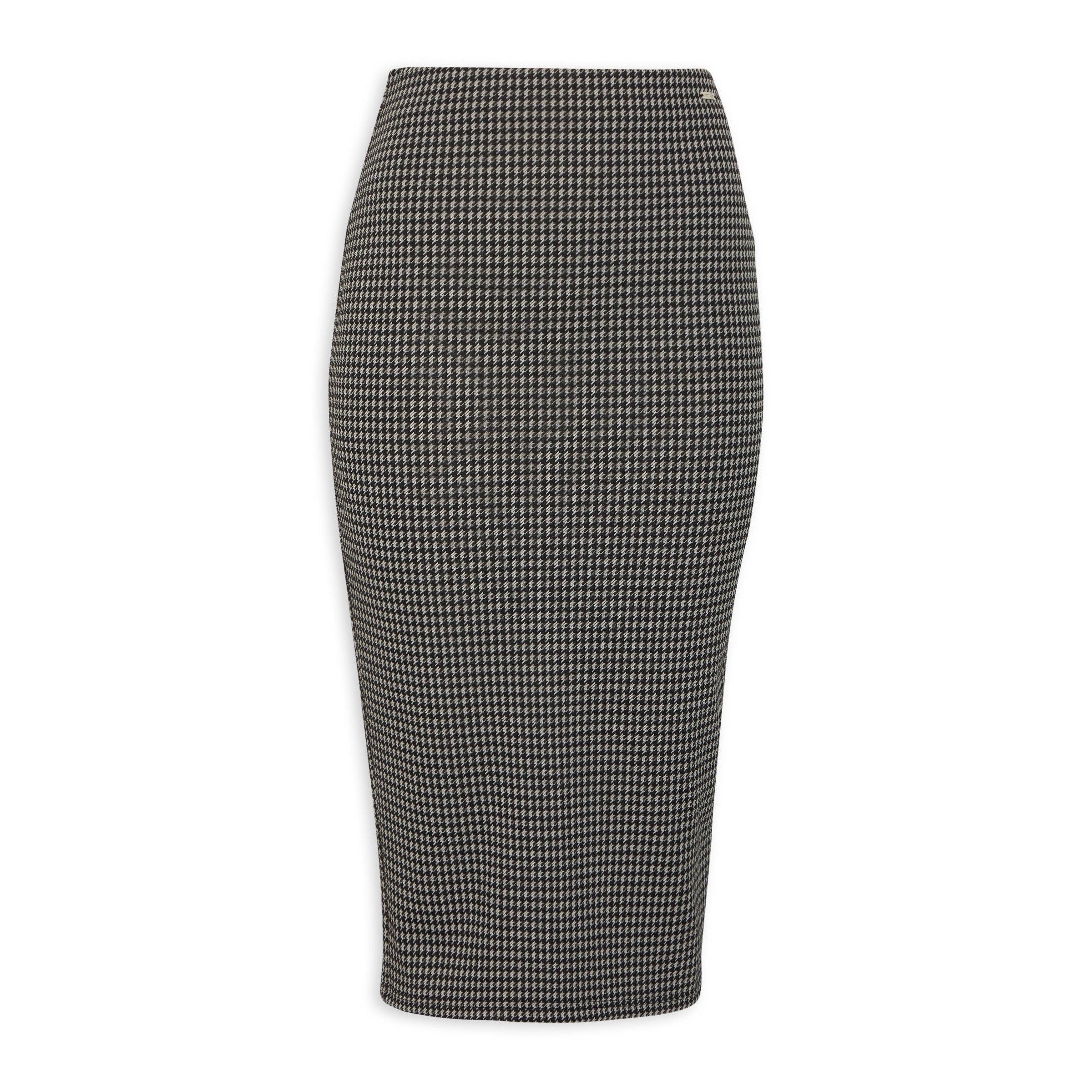 Houndstooth Bodycon Skirt (3089471) | Finnigans